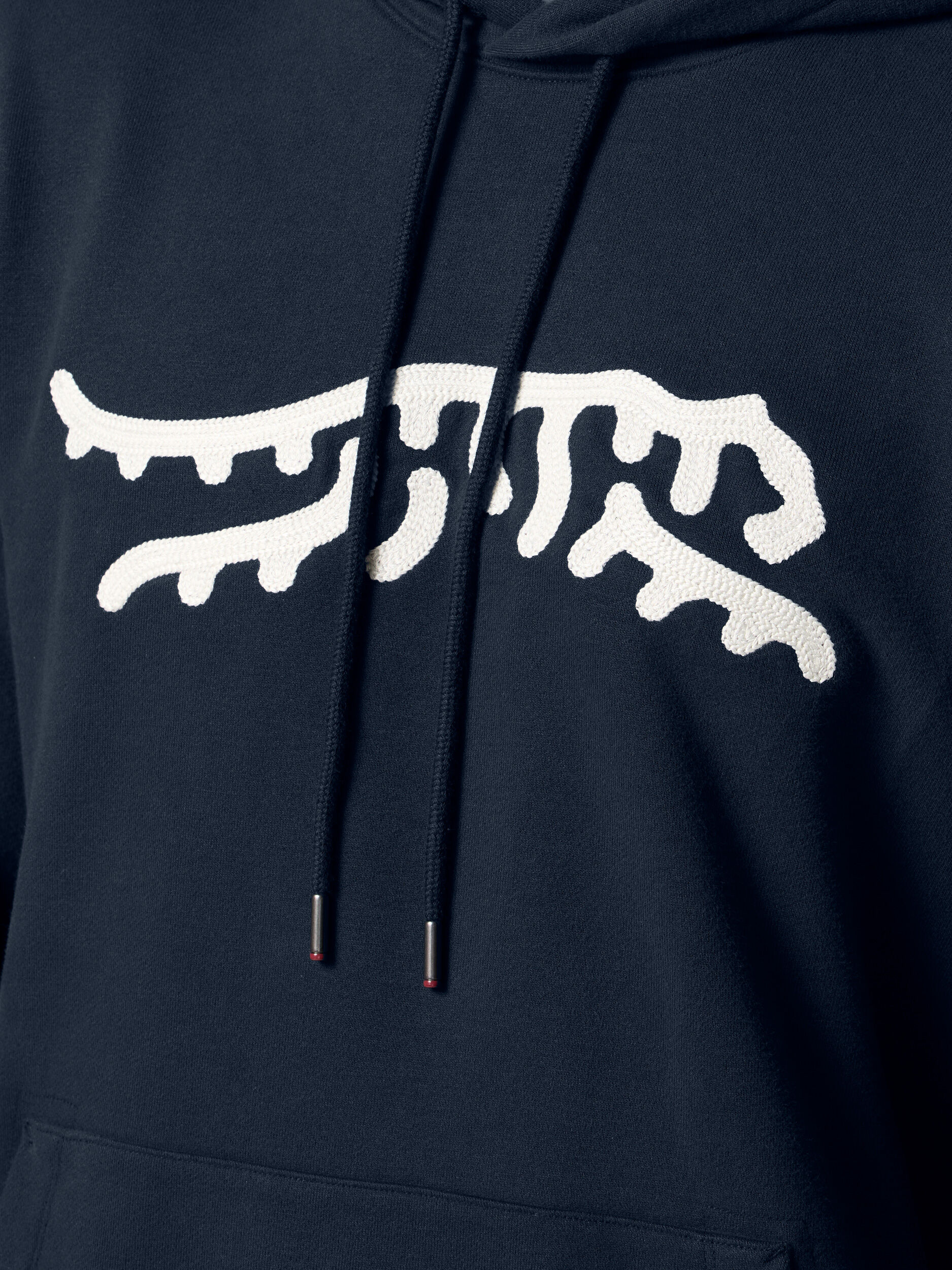 Icon Chain Stitch Hoodie | Sun Day Red