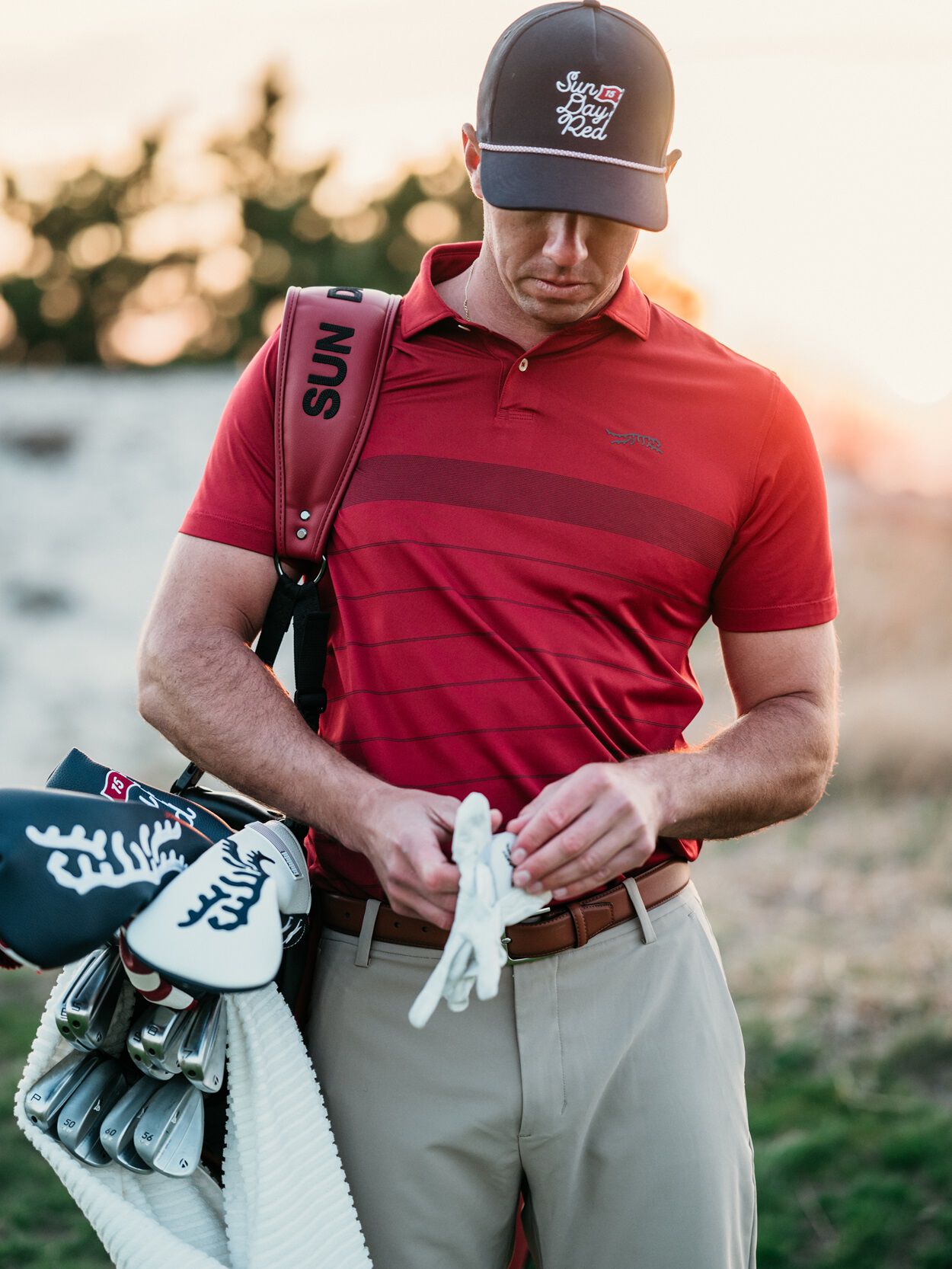 サンデイレッド　LOTTE CHAMPIONSHIP ポロシャツ Summer Championship Collection | Sun Day Red