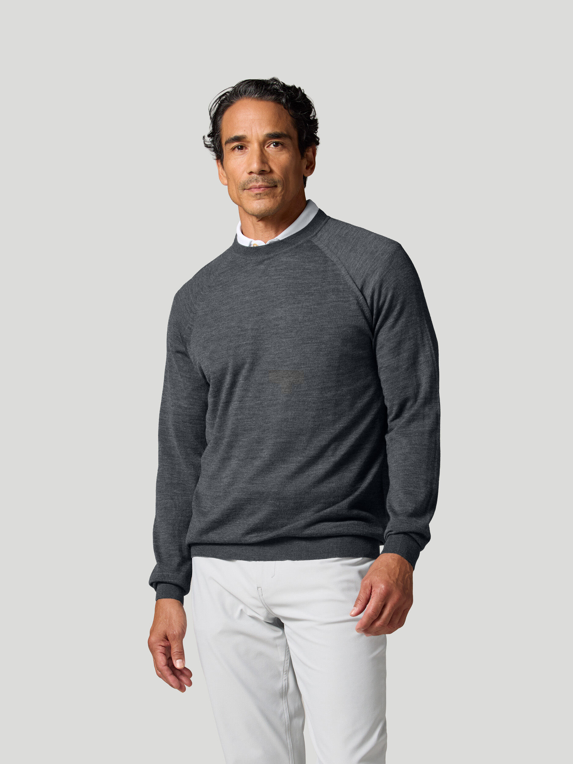 3D Extra Fine Merino Wool Crew | Sun Day Red