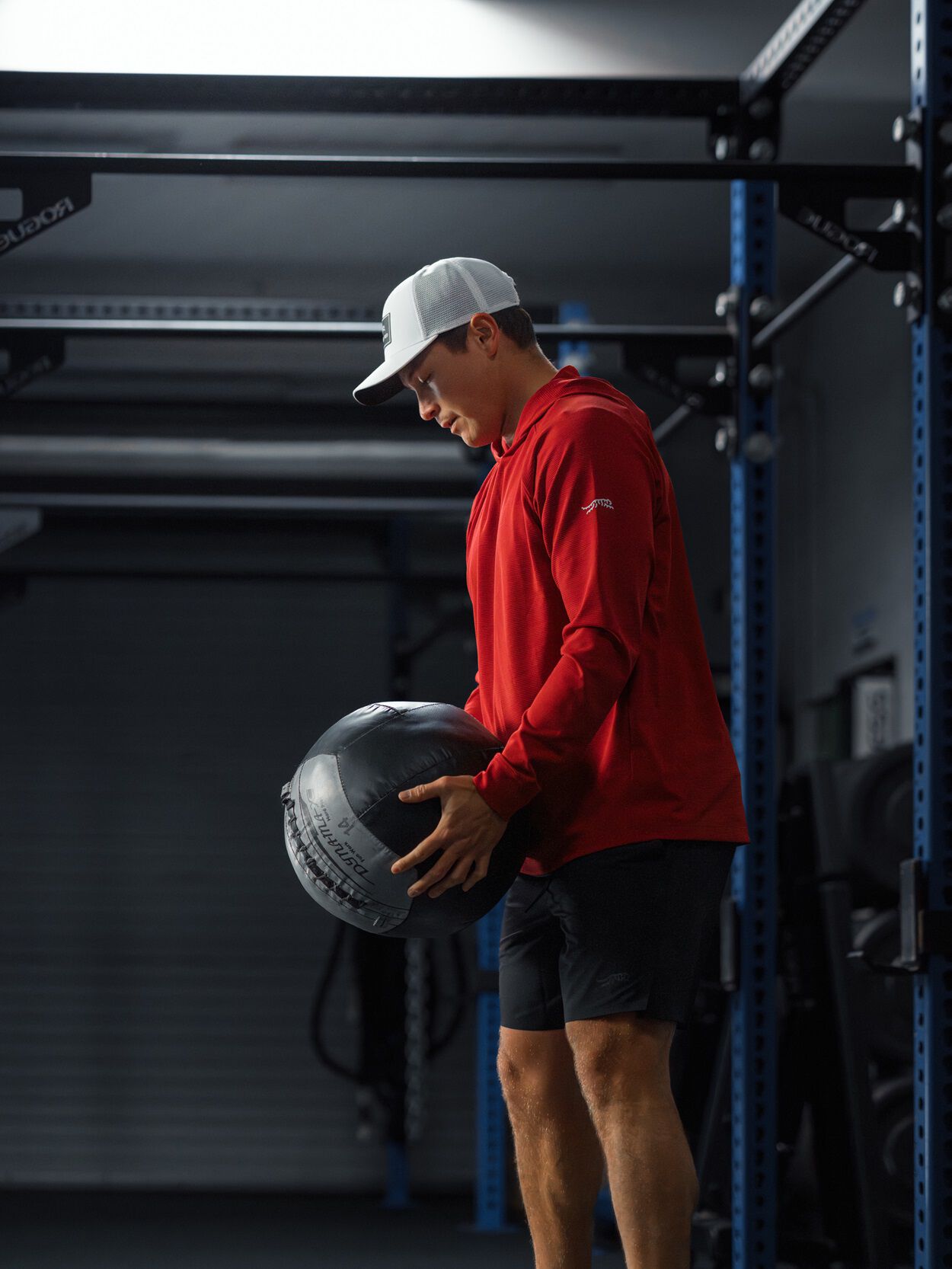 Training Corded Hoodie | Sun Day Red