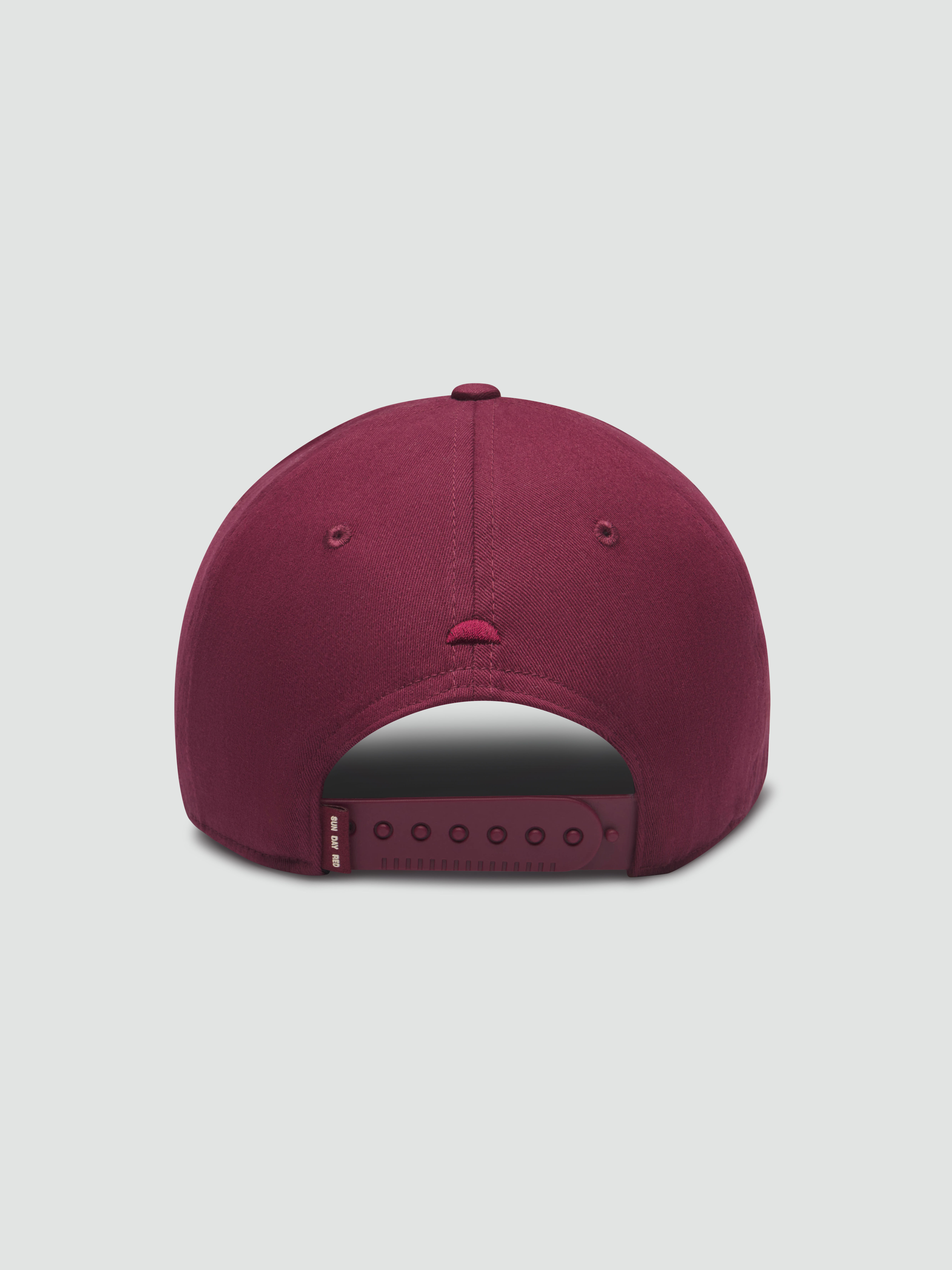 Cypress Tour 6 Panel Snapback Hat | Sun Day Red