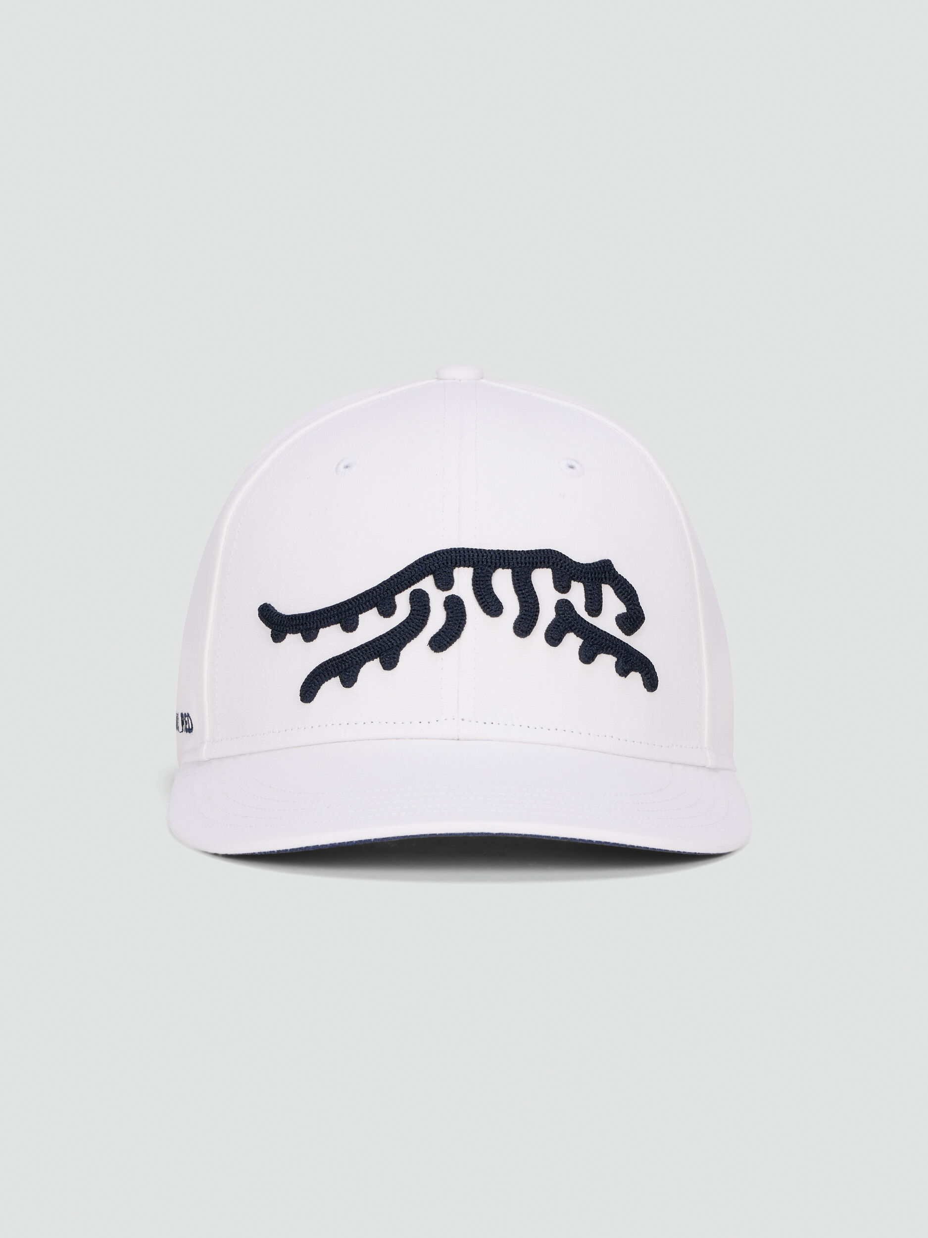 Jupiter Chain Stitch 6 Panel Snapback | Sun Day Red