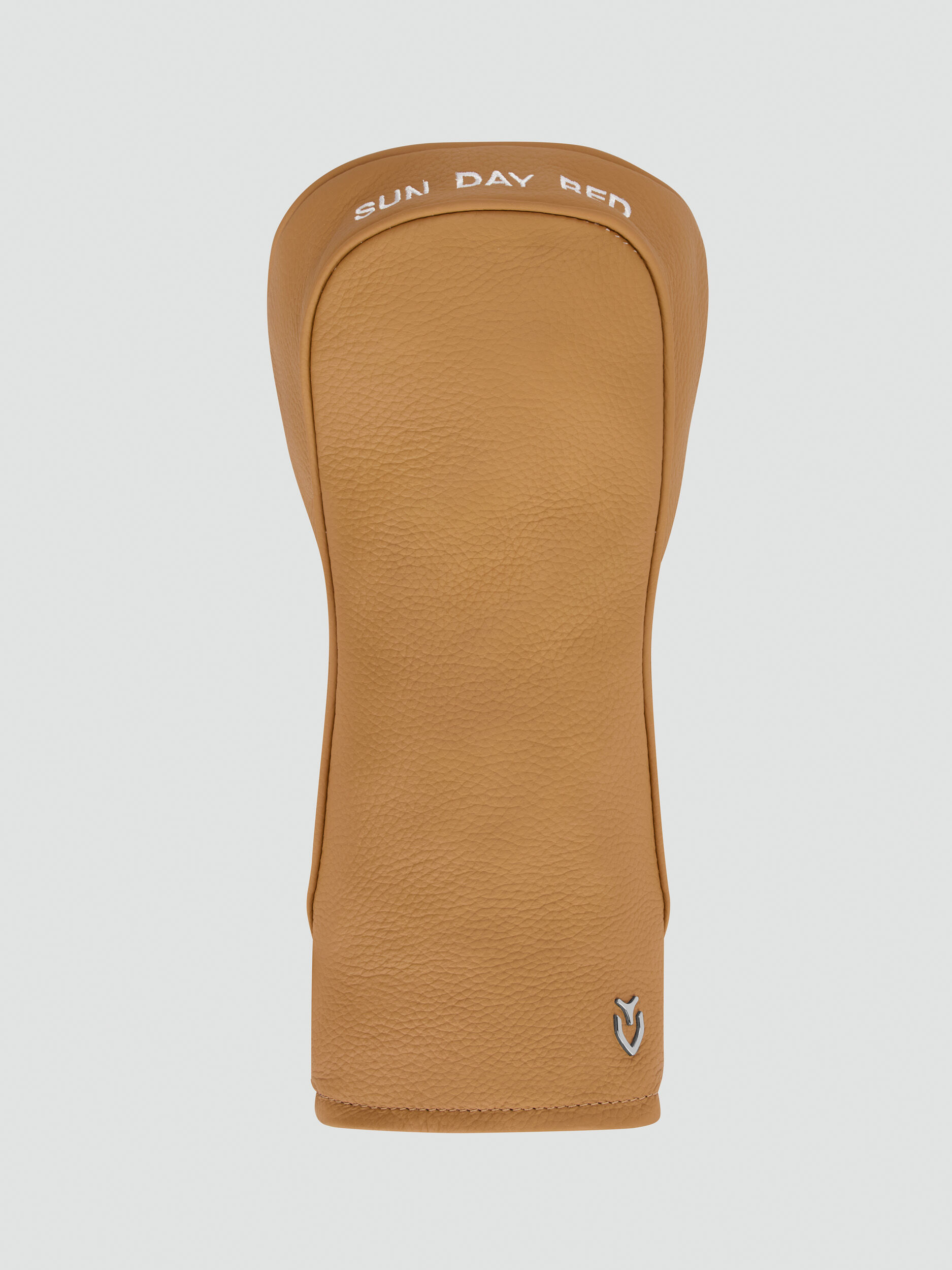 Sun Day Red x Vessel Icon Leather Driver Headcover | Sun Day Red