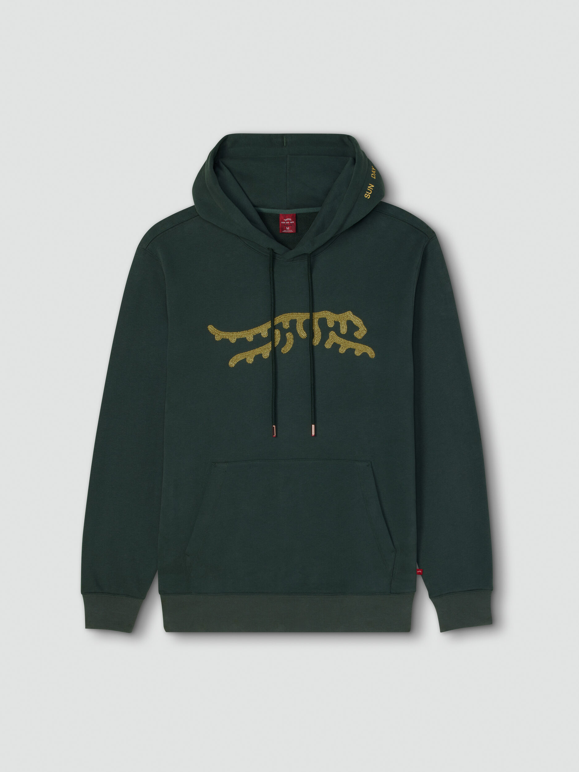 Icon Chain Stitch Hoodie | Sun Day Red