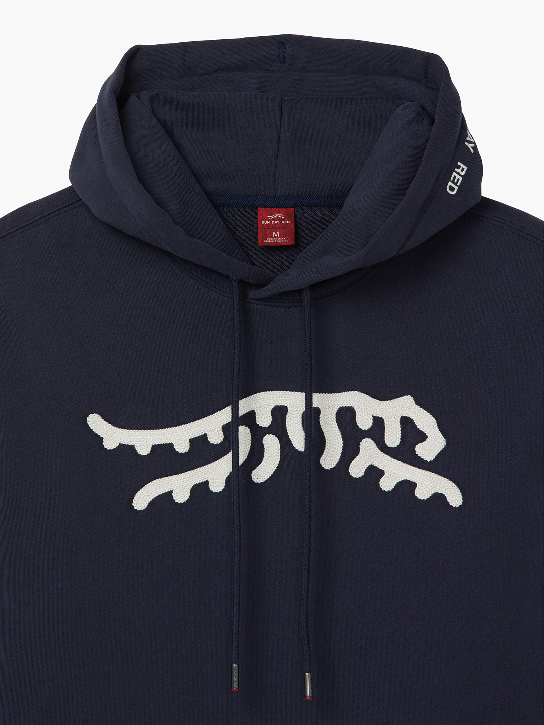 Icon Chain Stitch Hoodie | Sun Day Red