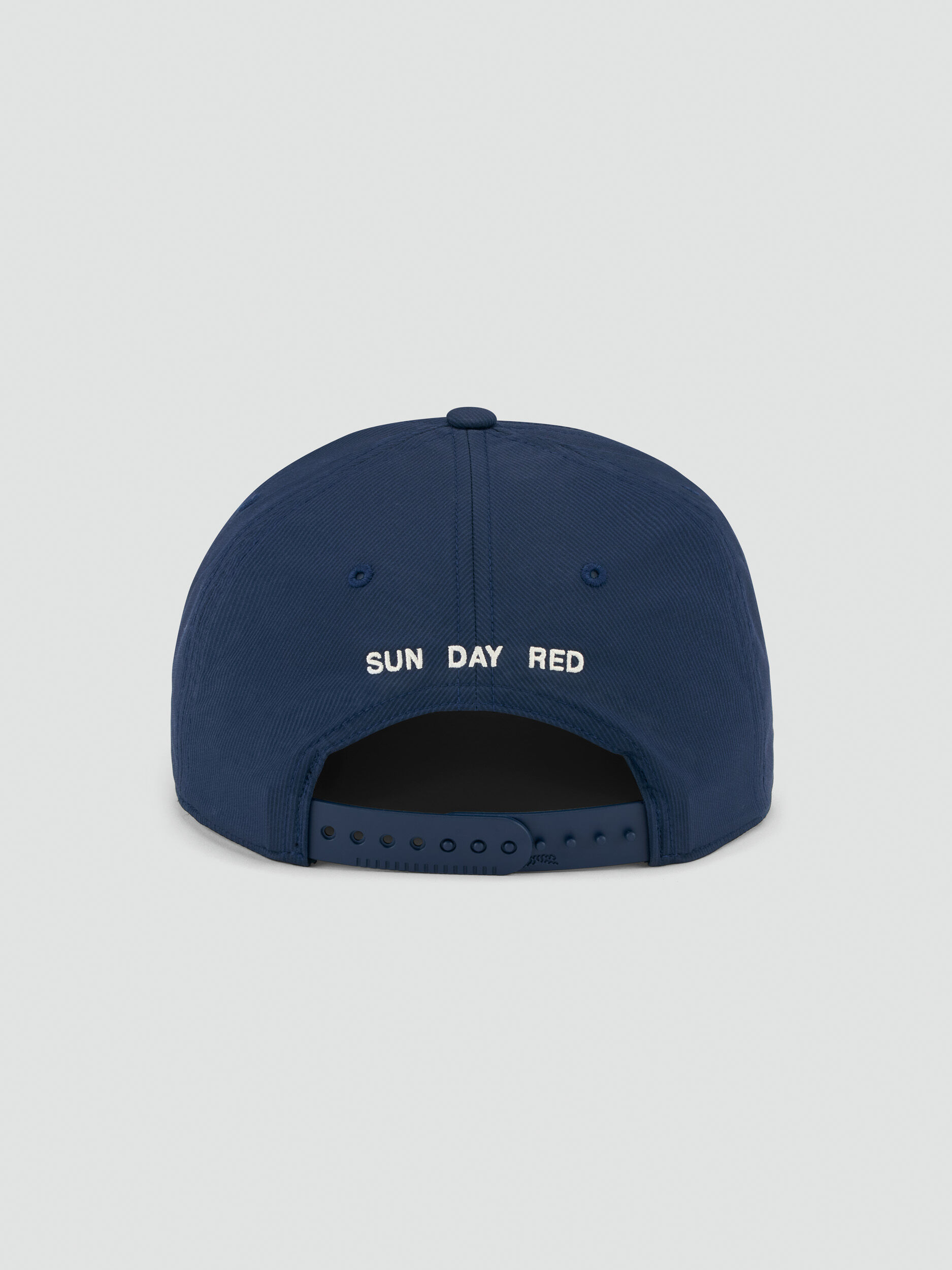 Pioneer Performance Rope 5 Panel Snapback Hat | Sun Day Red