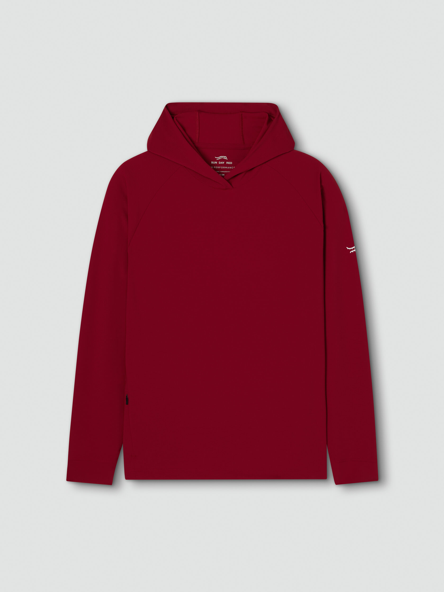 Training Corded Hoodie | Sun Day Red