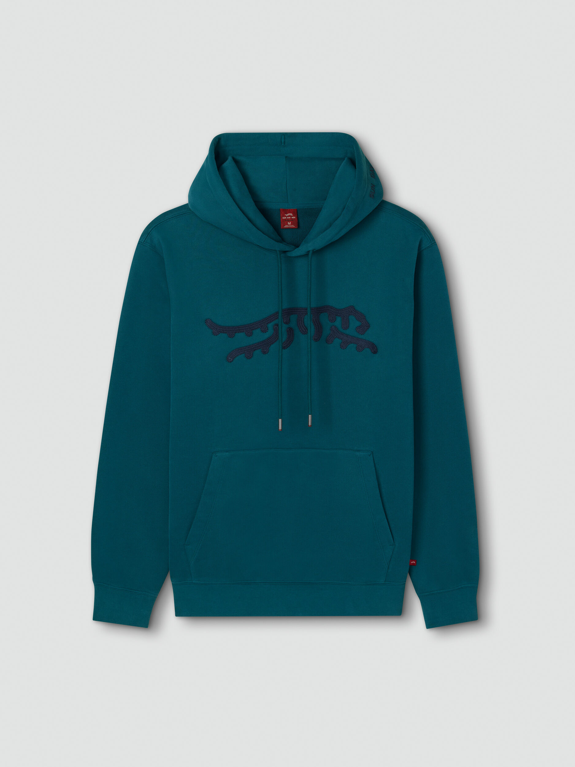 Icon Chain Stitch Hoodie | Sun Day Red