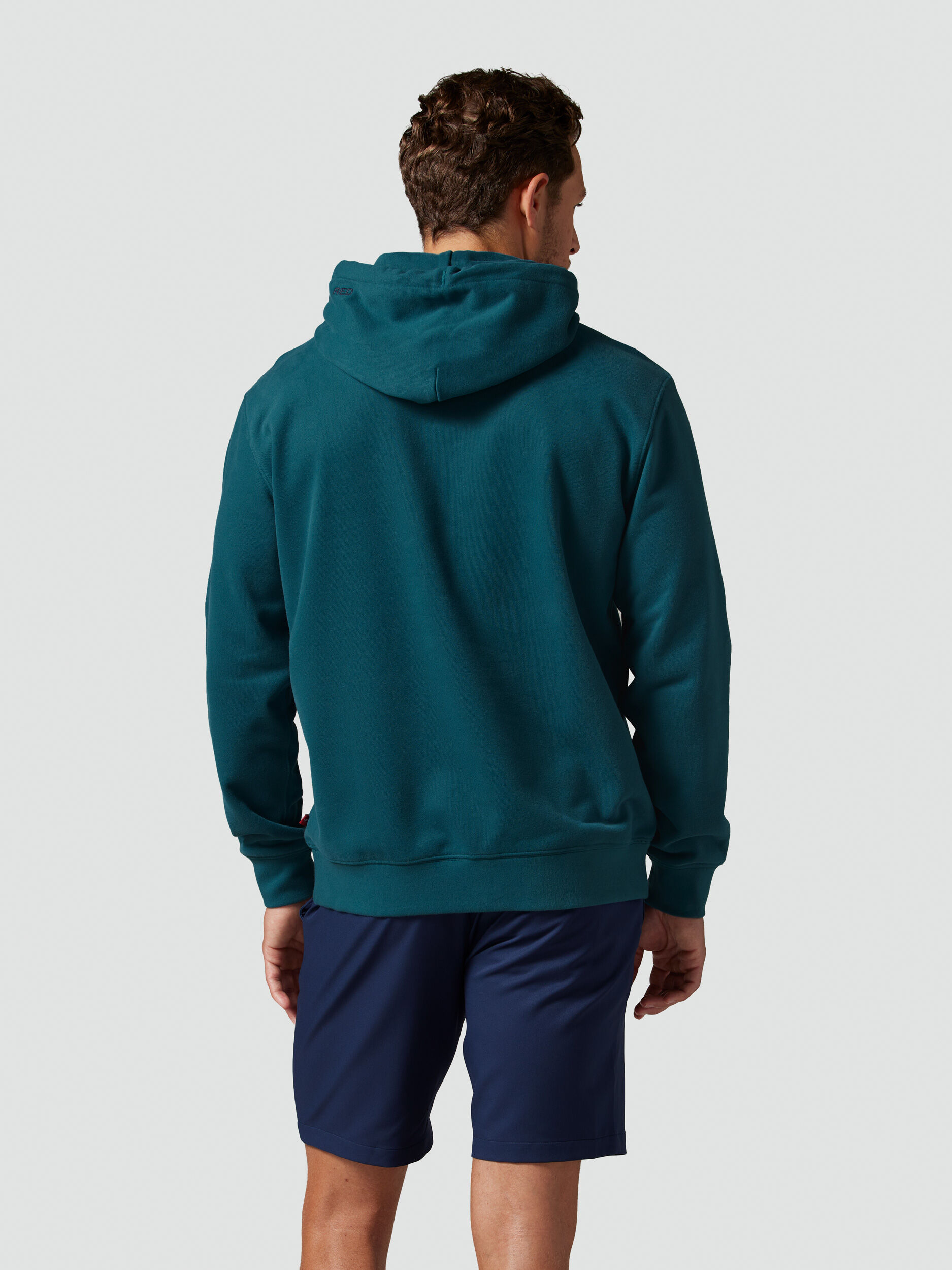 Icon Chain Stitch Hoodie | Sun Day Red