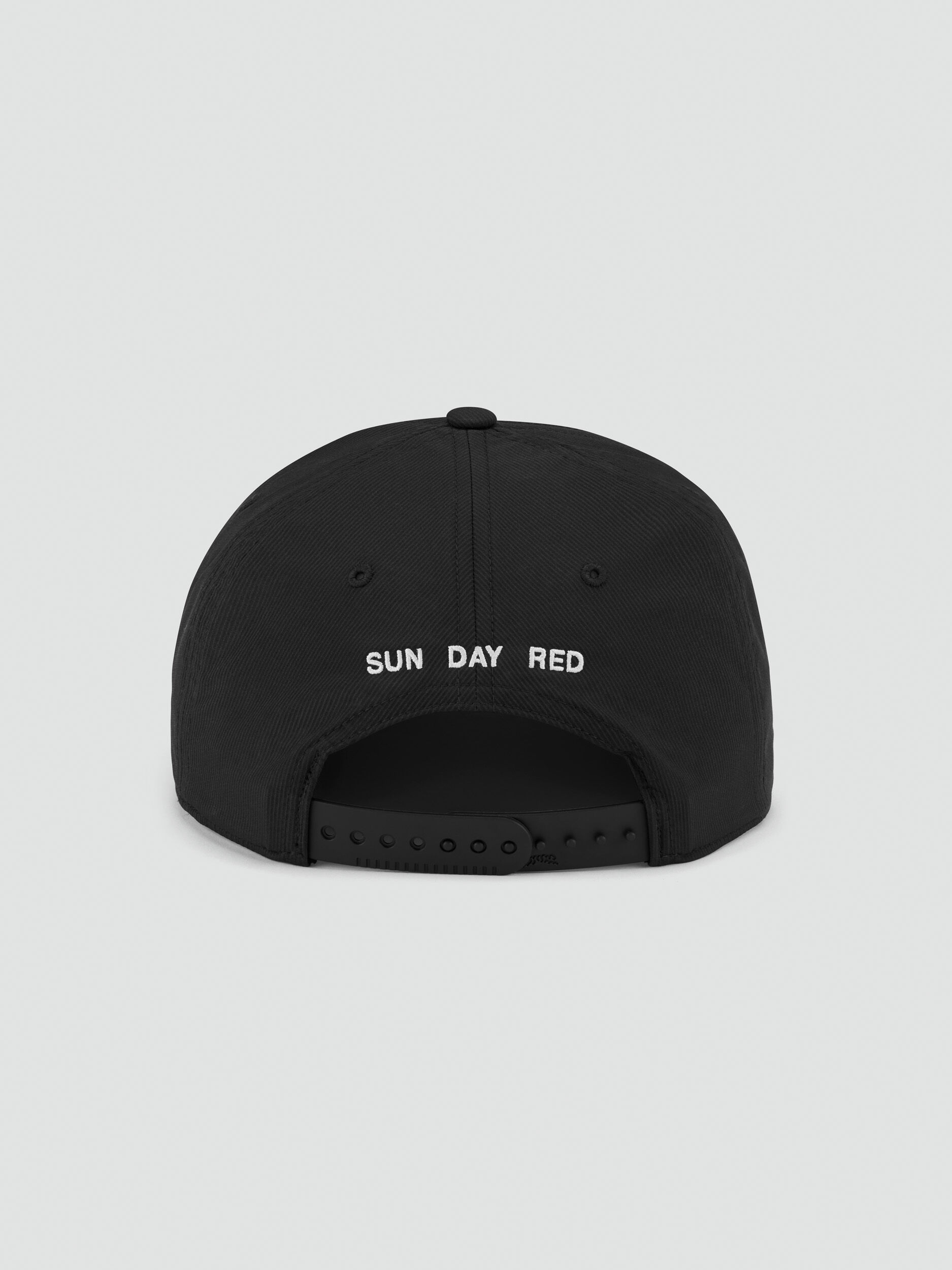SUN DAY RED ロープハット （黒） Pioneer Performance Rope 5 Panel Snapback Hat | Sun Day Red
