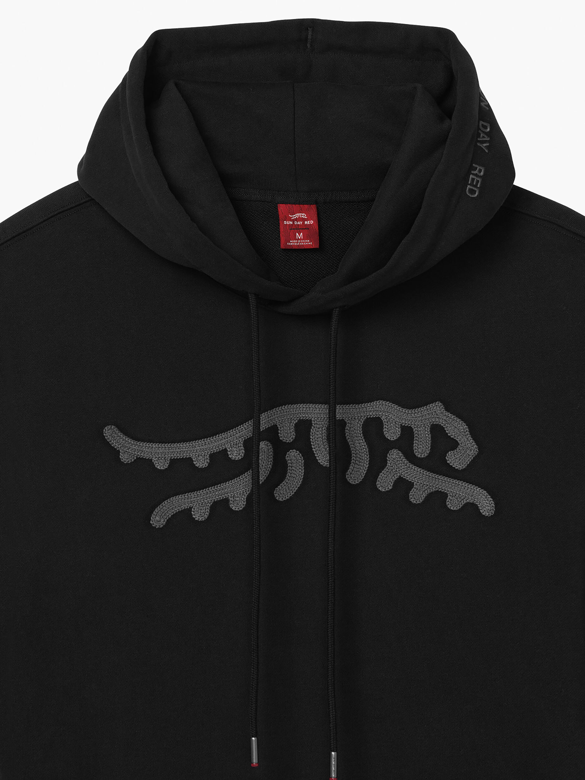 Icon Chain Stitch Hoodie | Sun Day Red
