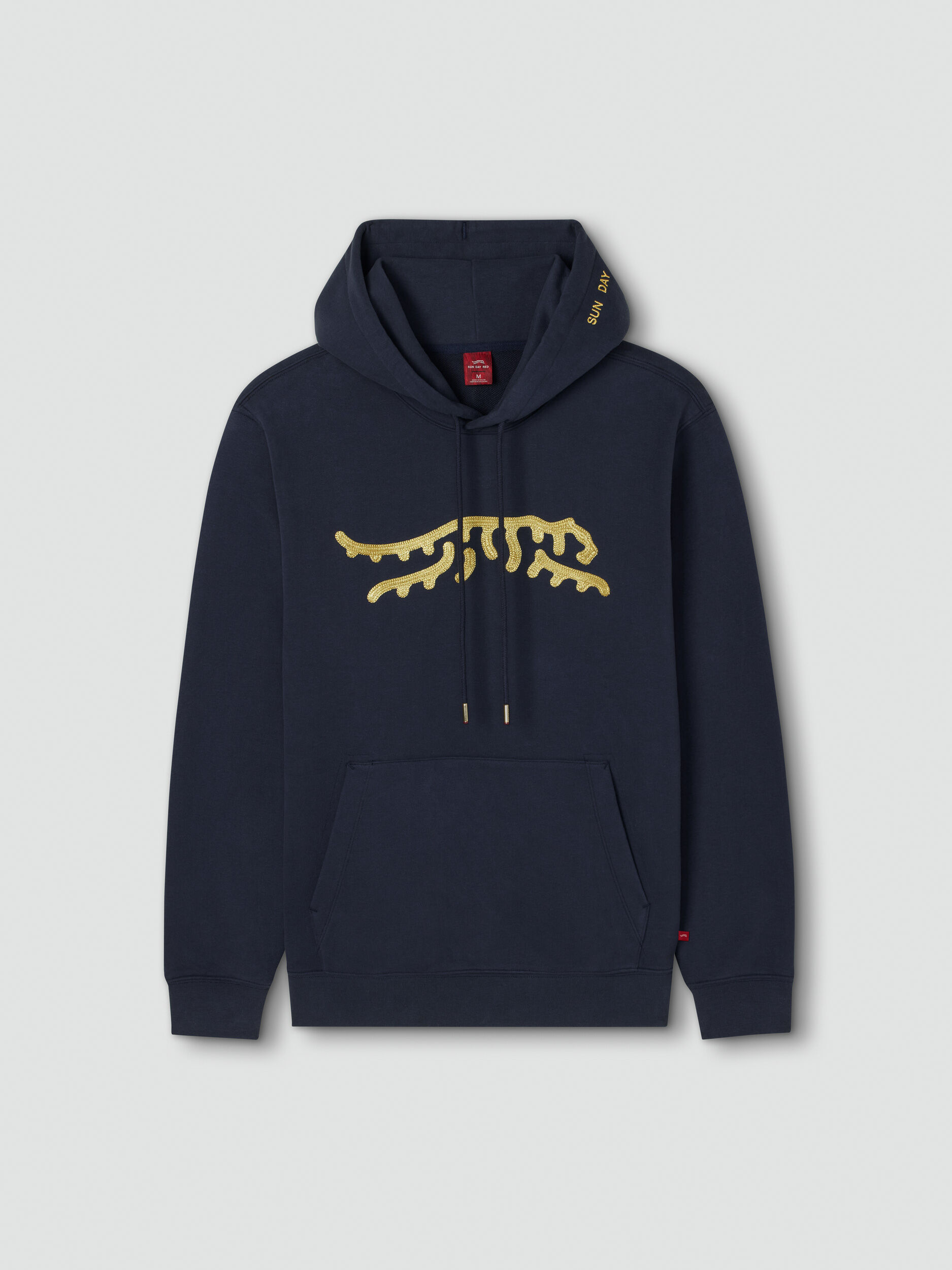 Icon Chain Stitch Hoodie | Sun Day Red
