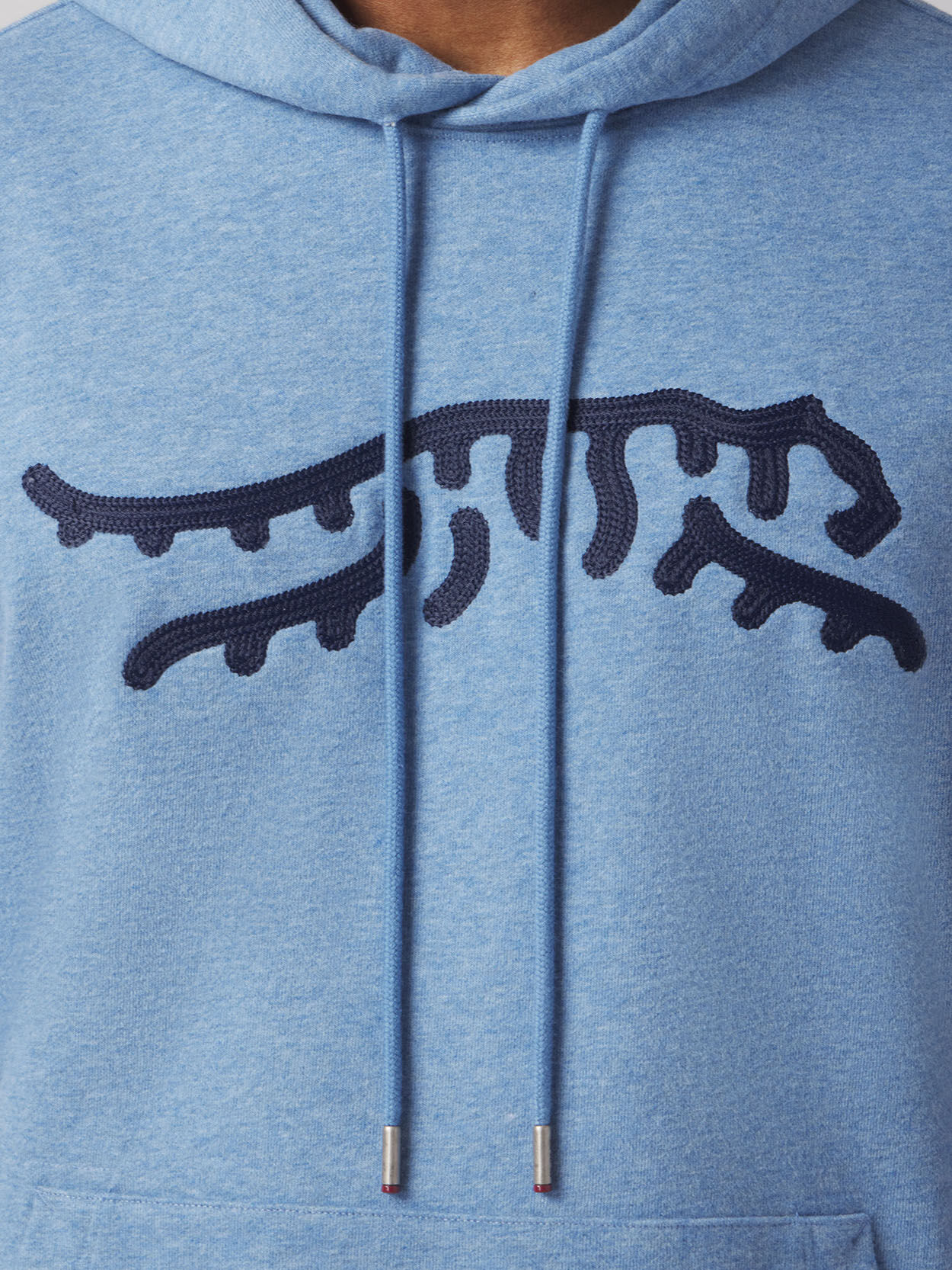 Icon Chain Stitch Hoodie | Sun Day Red