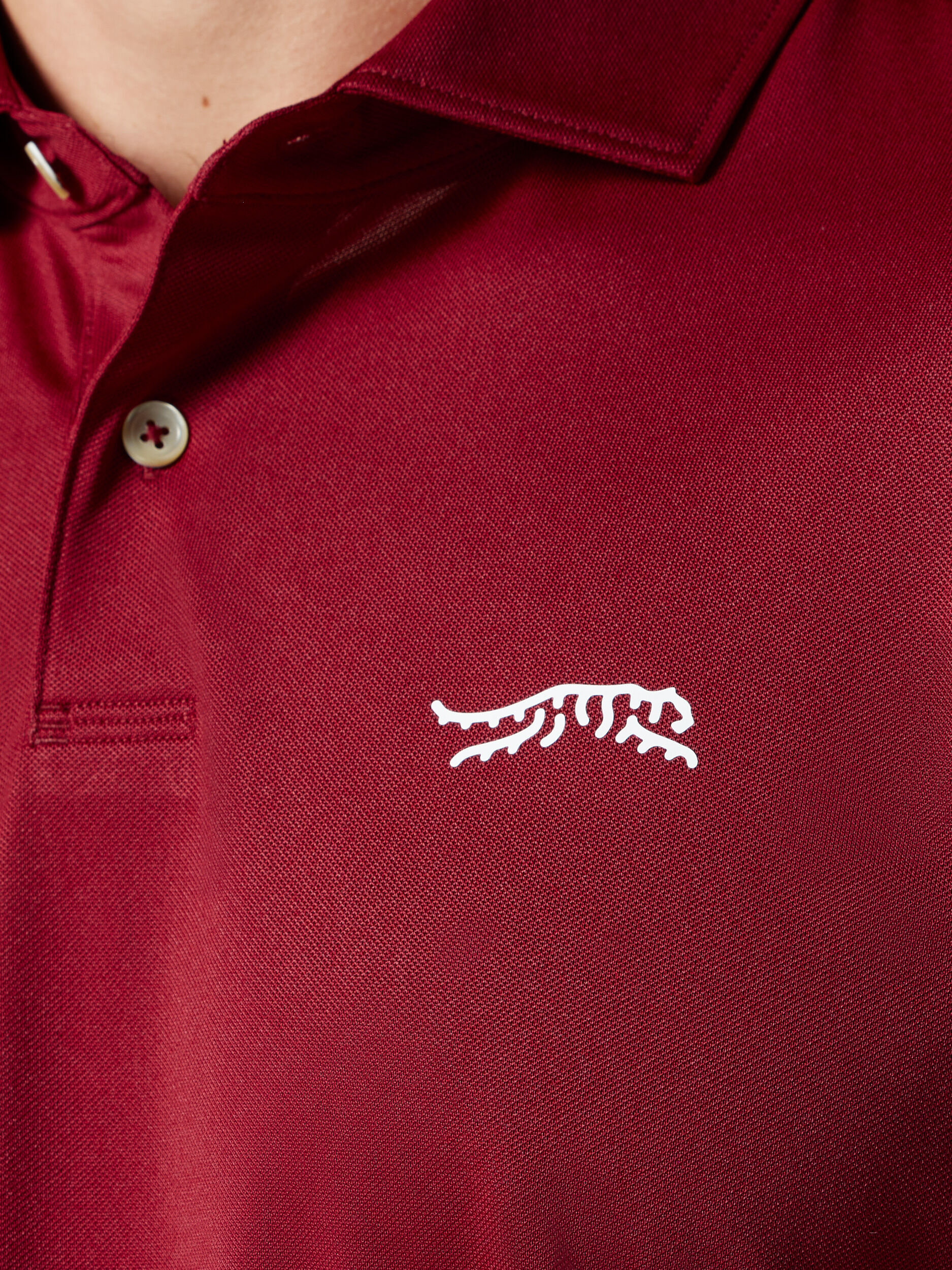 トップス NEIGHBORHOOD PIQUE LINE POLOSHIRT SS M Shoreline Pique Polo | Sun Day Red