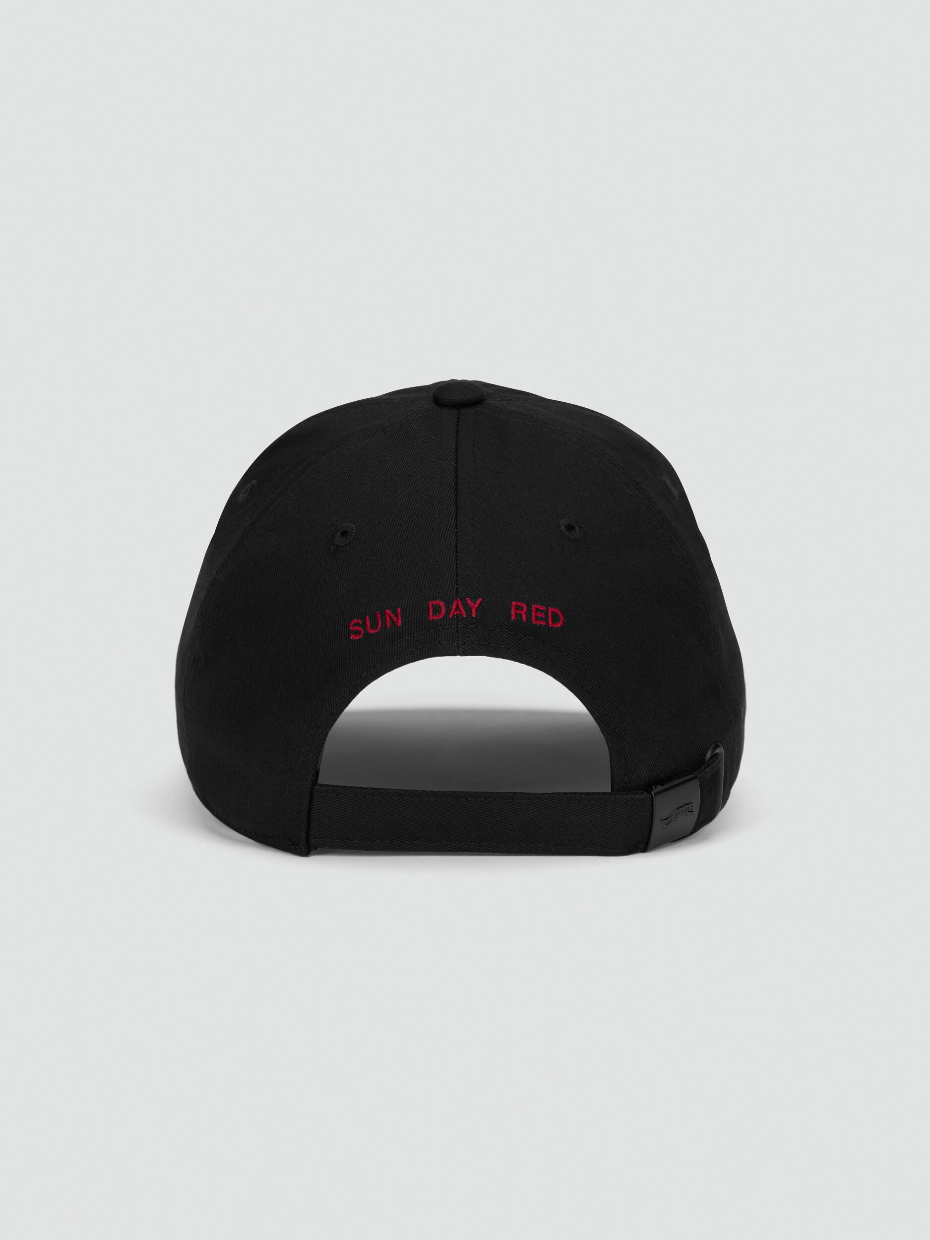 Icon 6 Panel Clipback Dad Hat | Sun Day Red