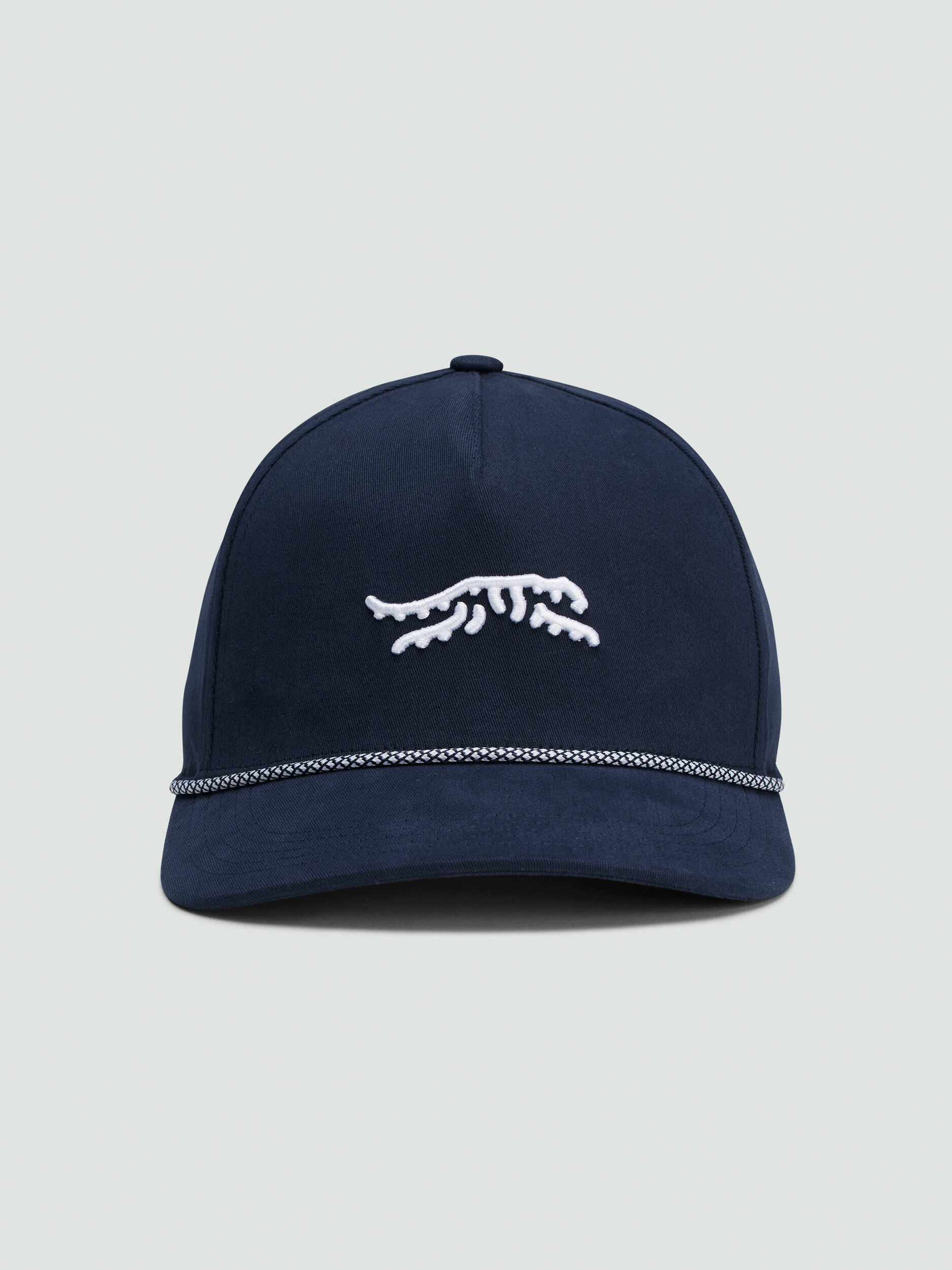 Icon Rope 5 Panel Snapback Hat | Sun Day Red