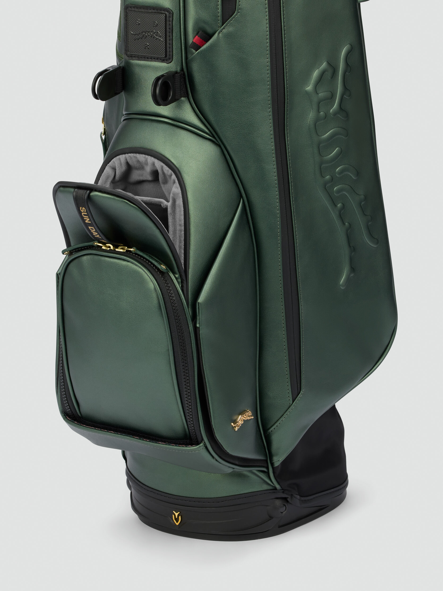 The Legend 4 Way Luxe Stand Bag | Sun Day Red