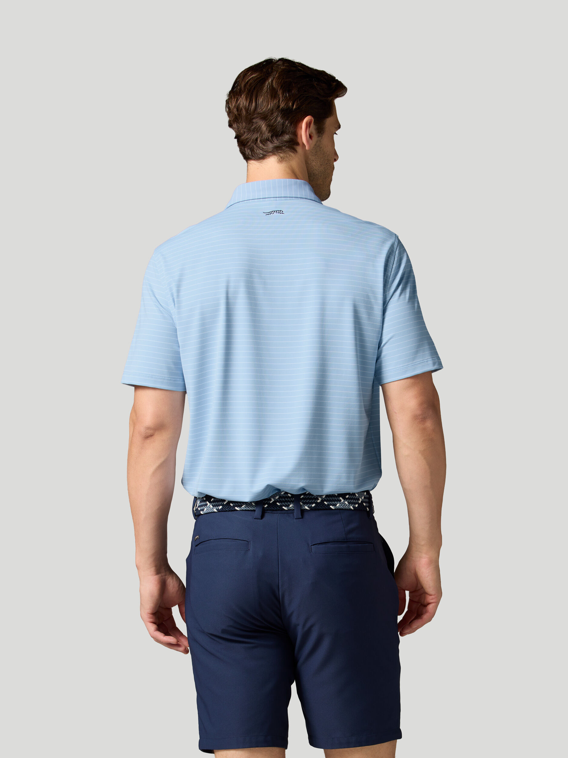 Stripe Polo II | Sun Day Red