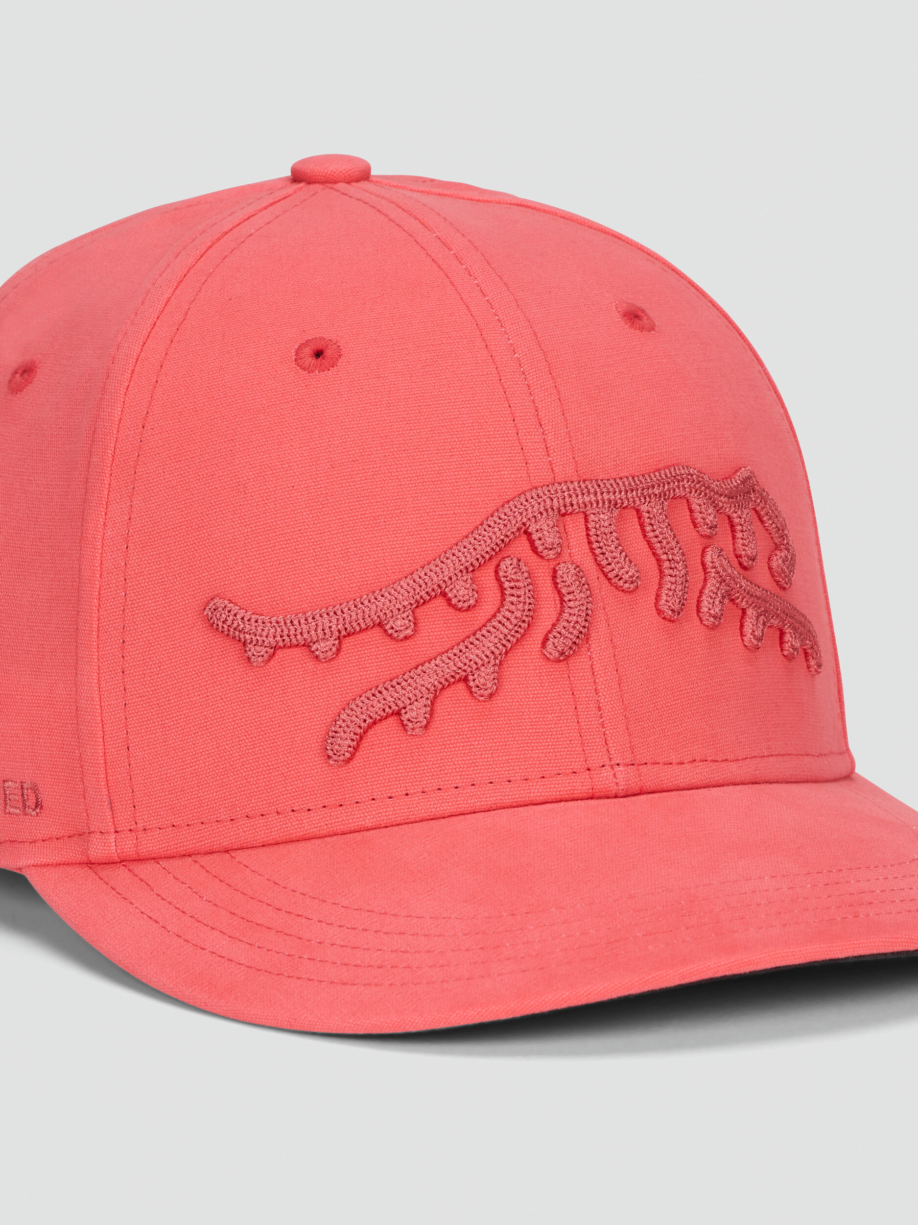 パターファミリア2016アイコンレッドブレンド Jupiter Chain Stitch 6 Panel Snapback | Sun Day Red
