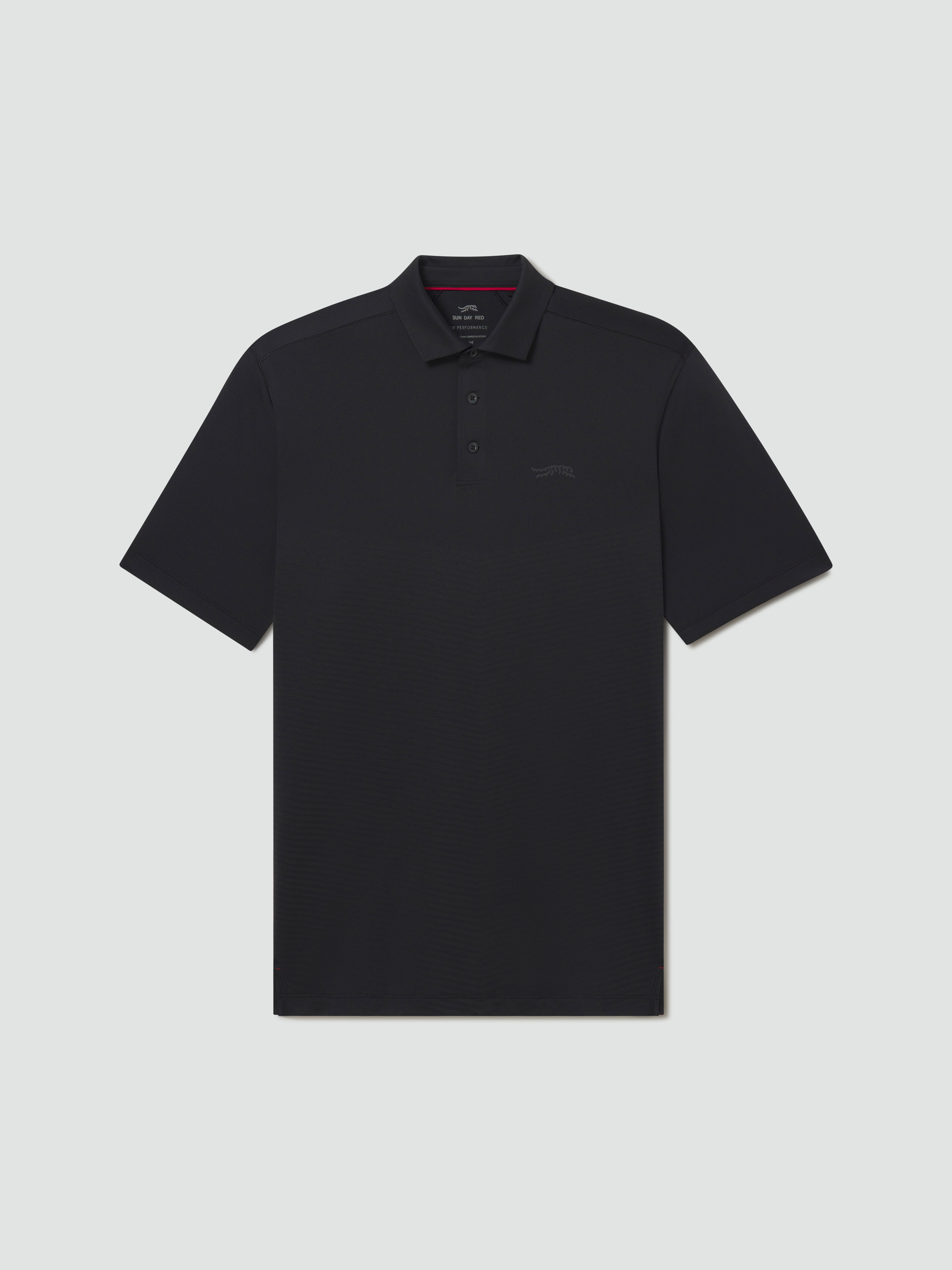 Men's Polo Shirts | Golf Polos & Mock Neck | Sun Day Red