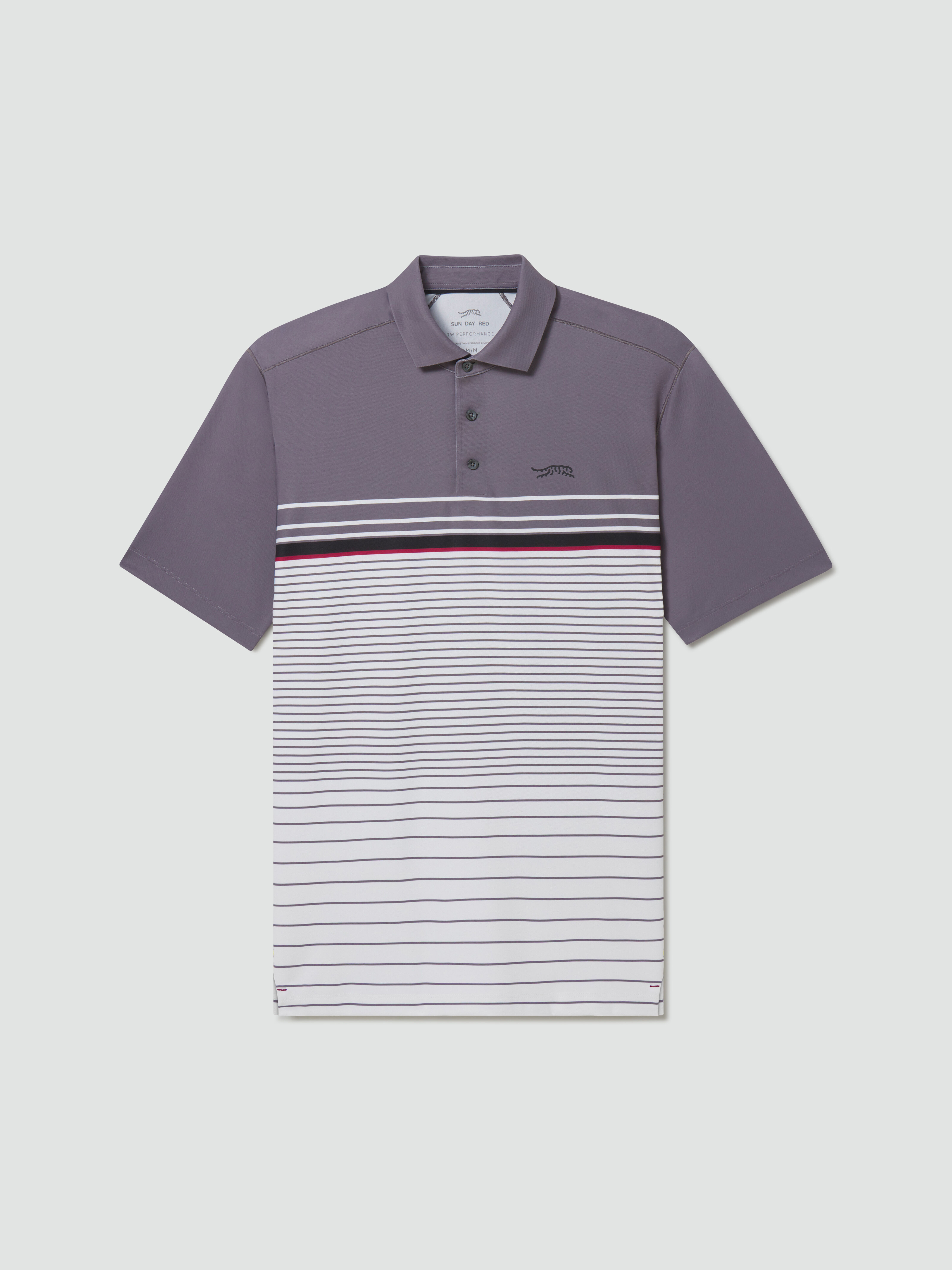 Men's Polo Shirts | Golf Polos & Mock Neck | Sun Day Red