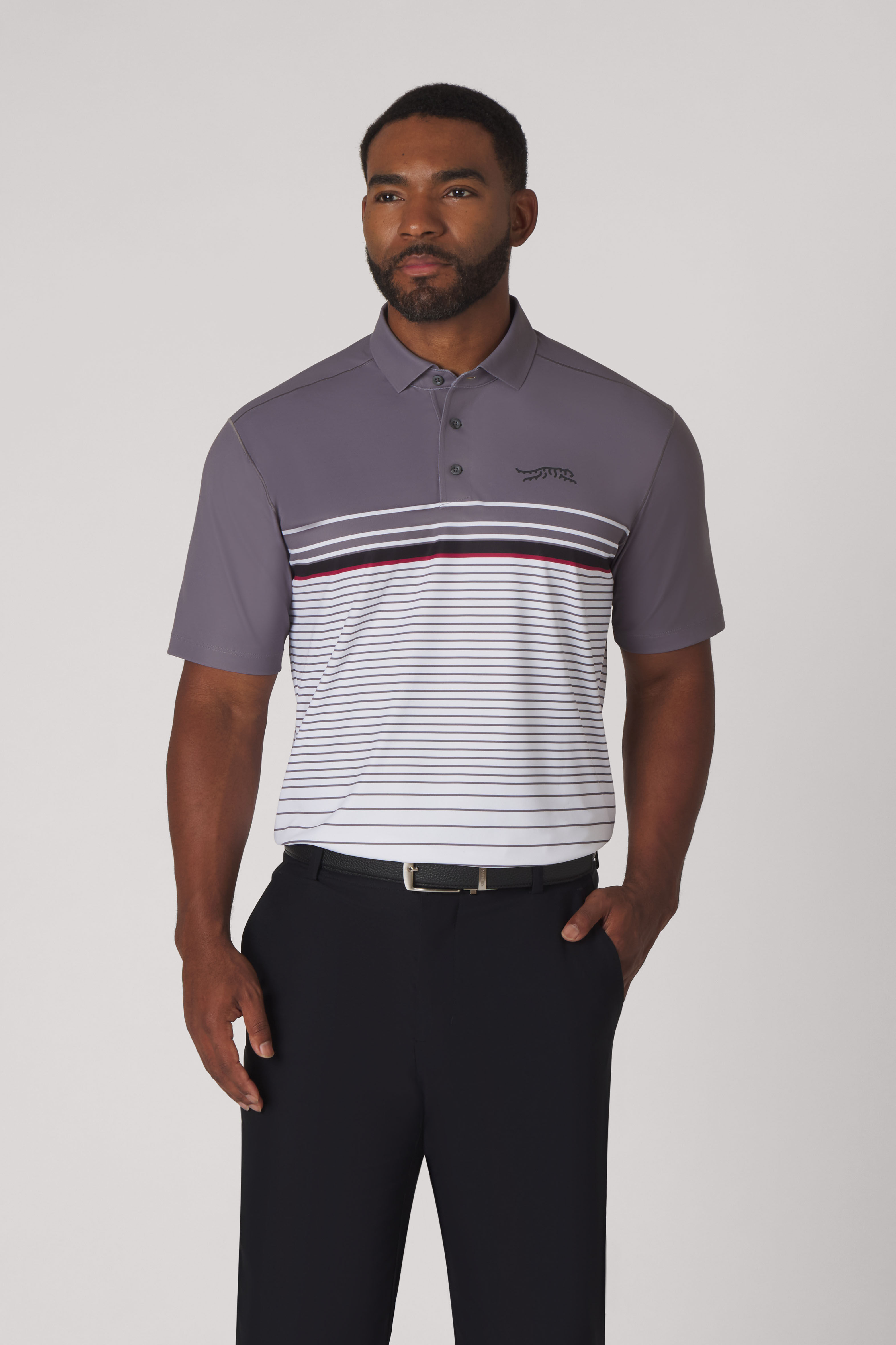 Range Line Polo | Sun Day Red