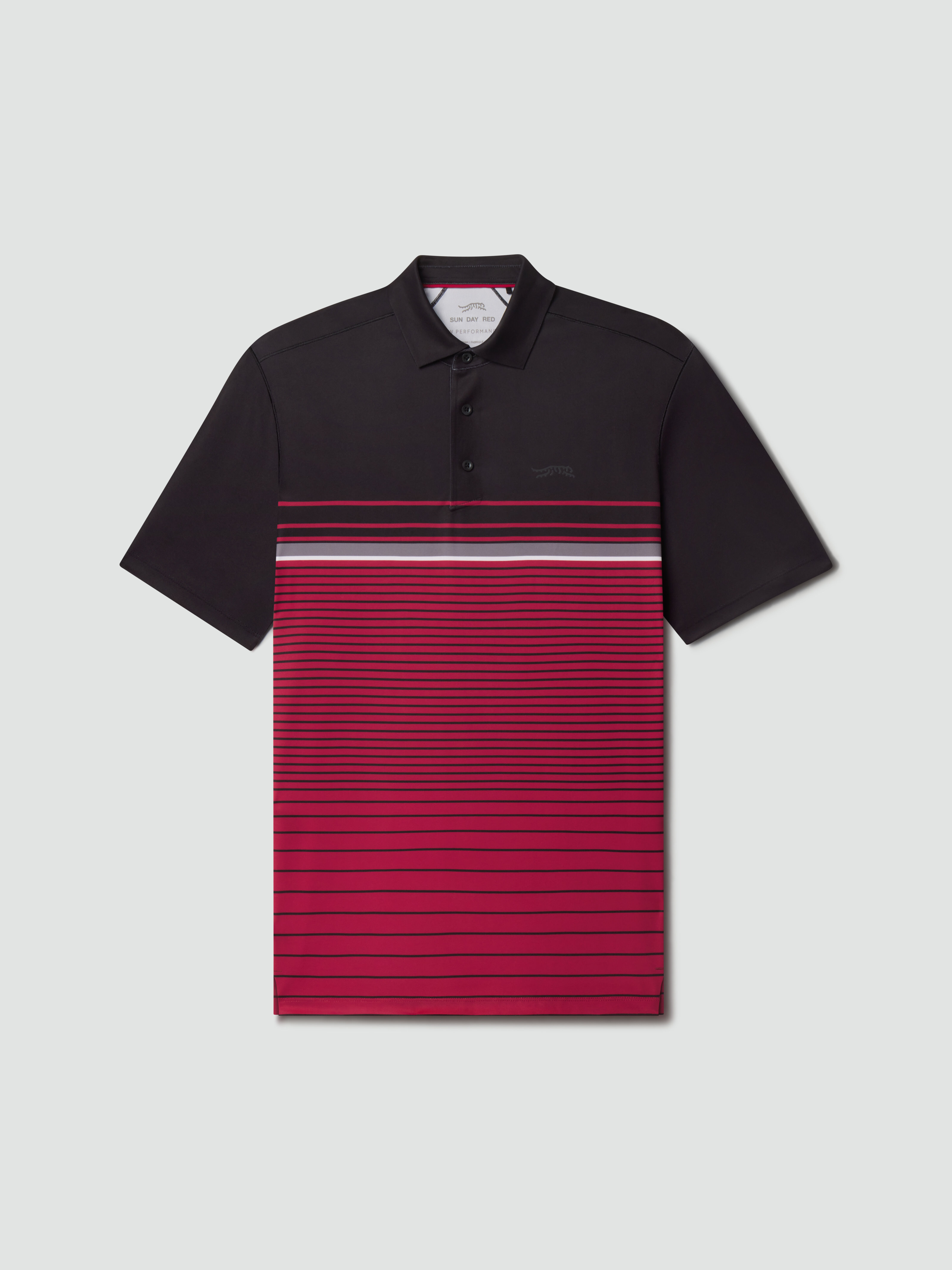 Men's Polo Shirts | Golf Polos & Mock Neck | Sun Day Red