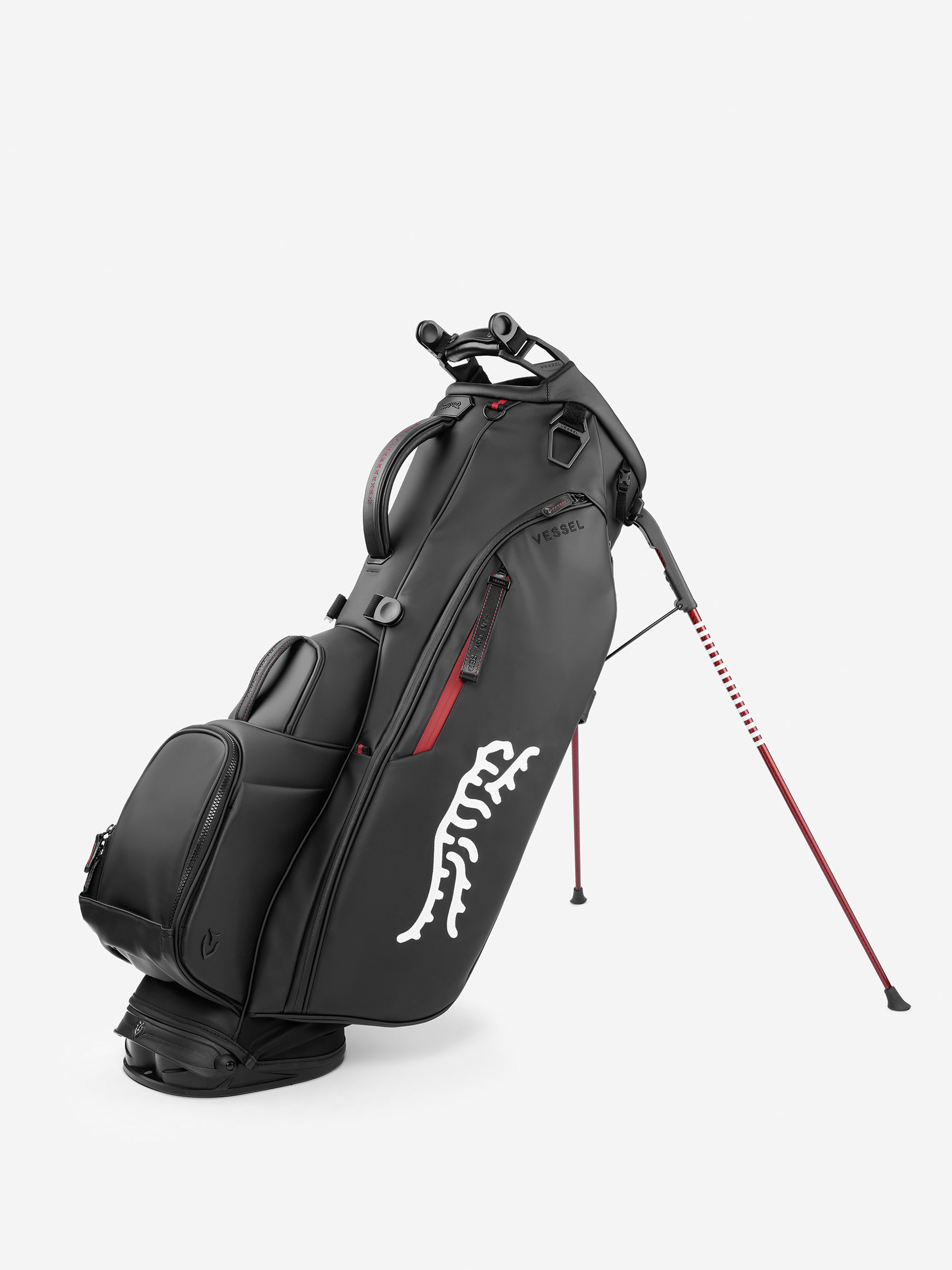 Sun Day Red x Vessel Player V 6-Way Stand Bag | Sun Day Red