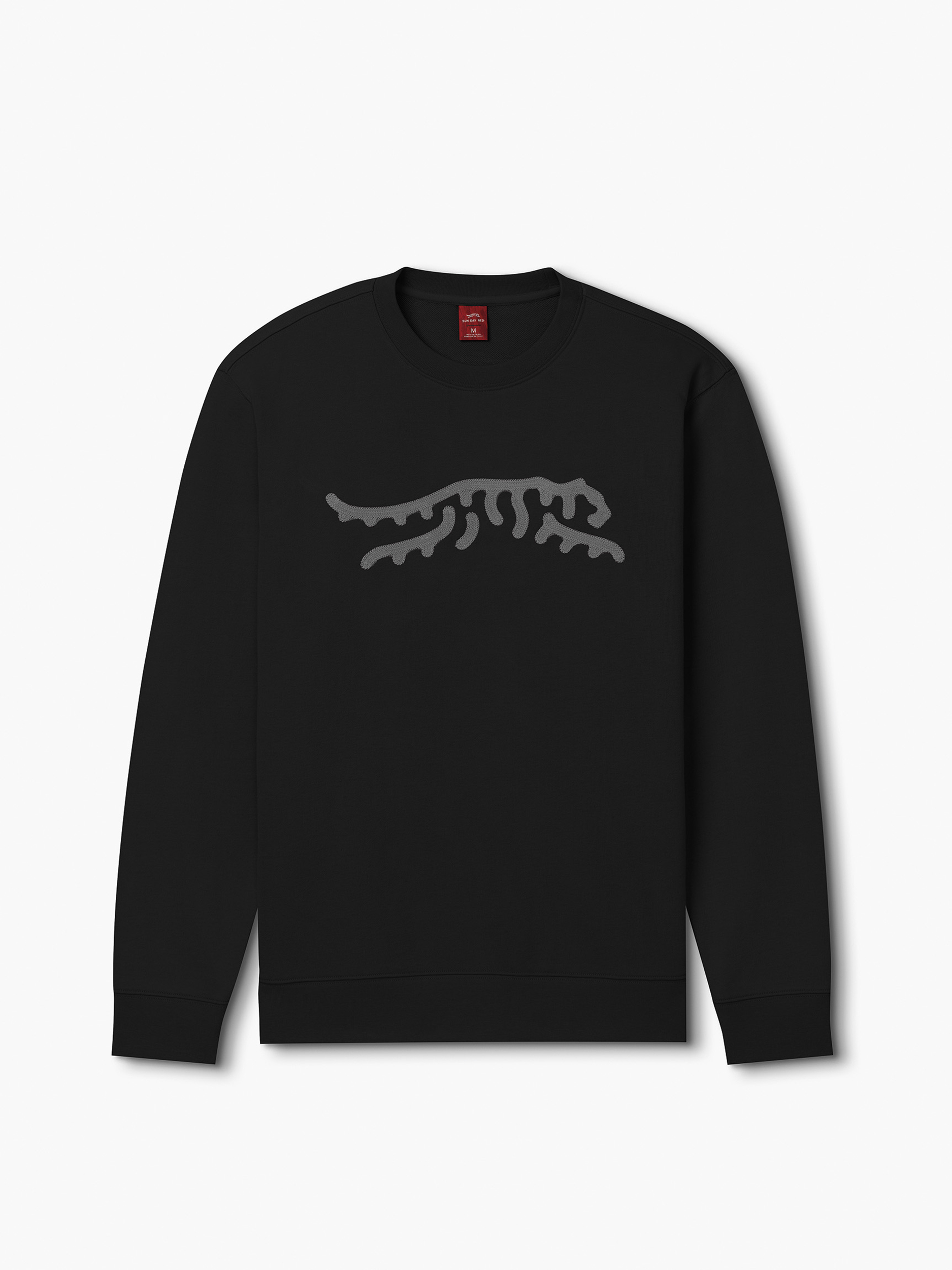 Icon Chain Stitch Crew | Sun Day Red