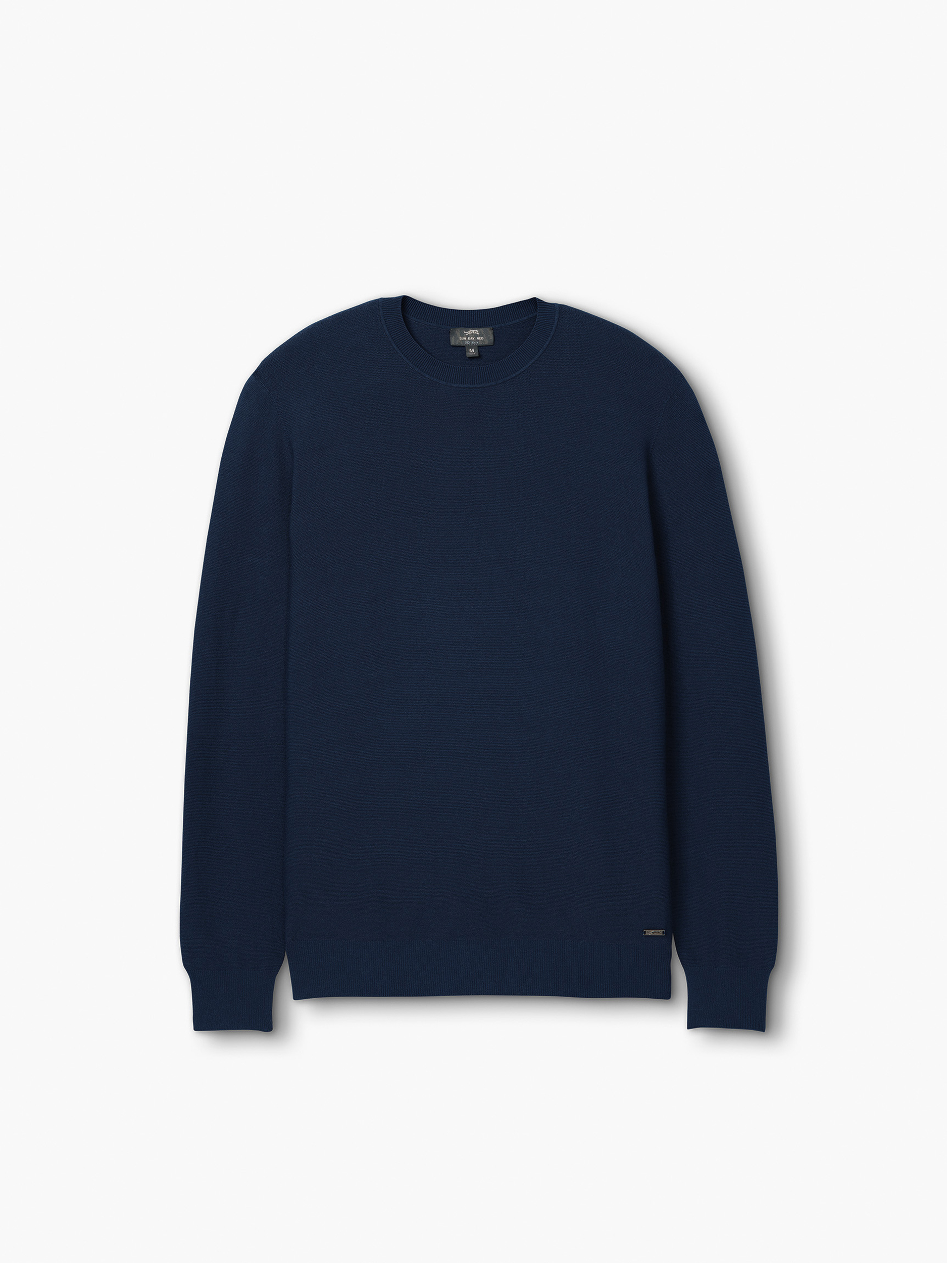 3D Knit Lightweight Crew | Sun Day Red