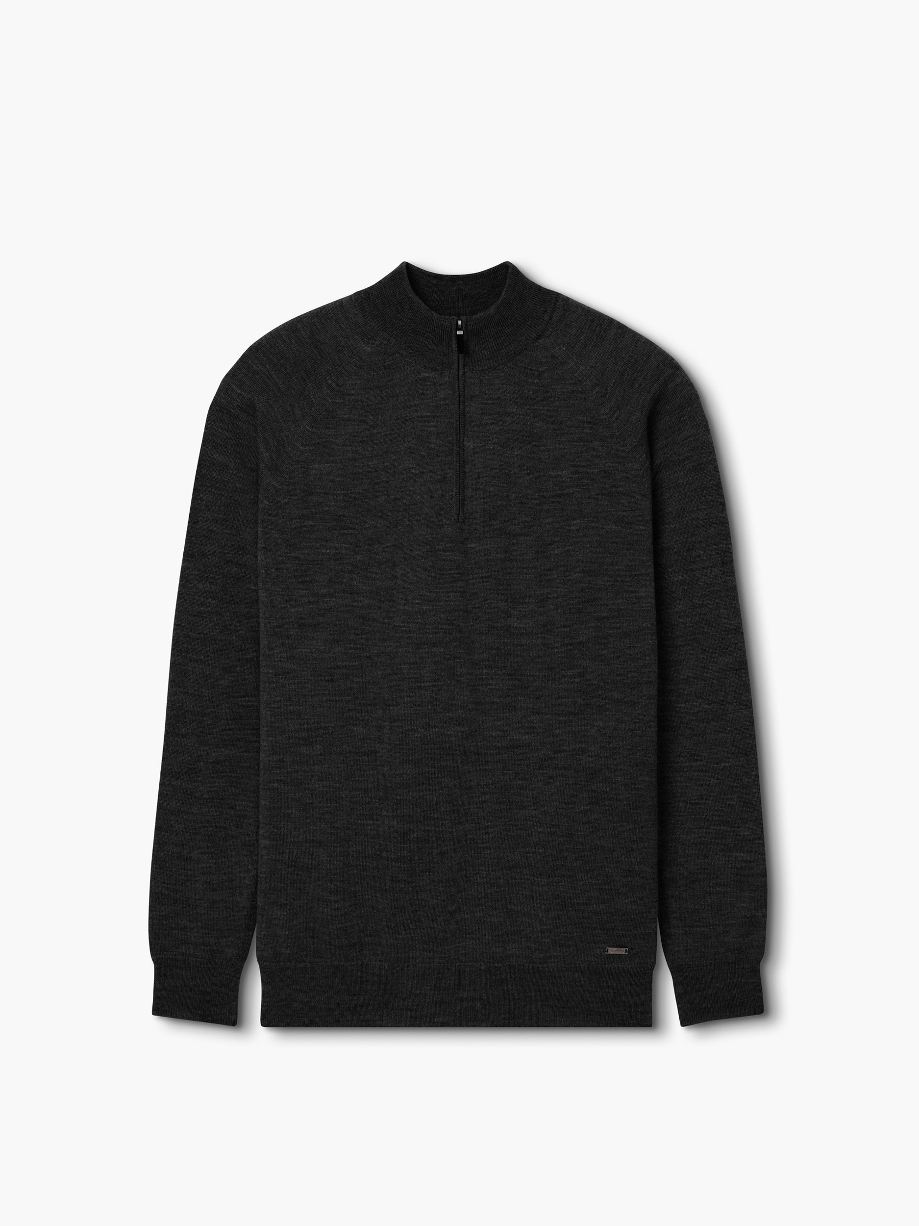 3D Merino Wool Quarter Zip | Sun Day Red