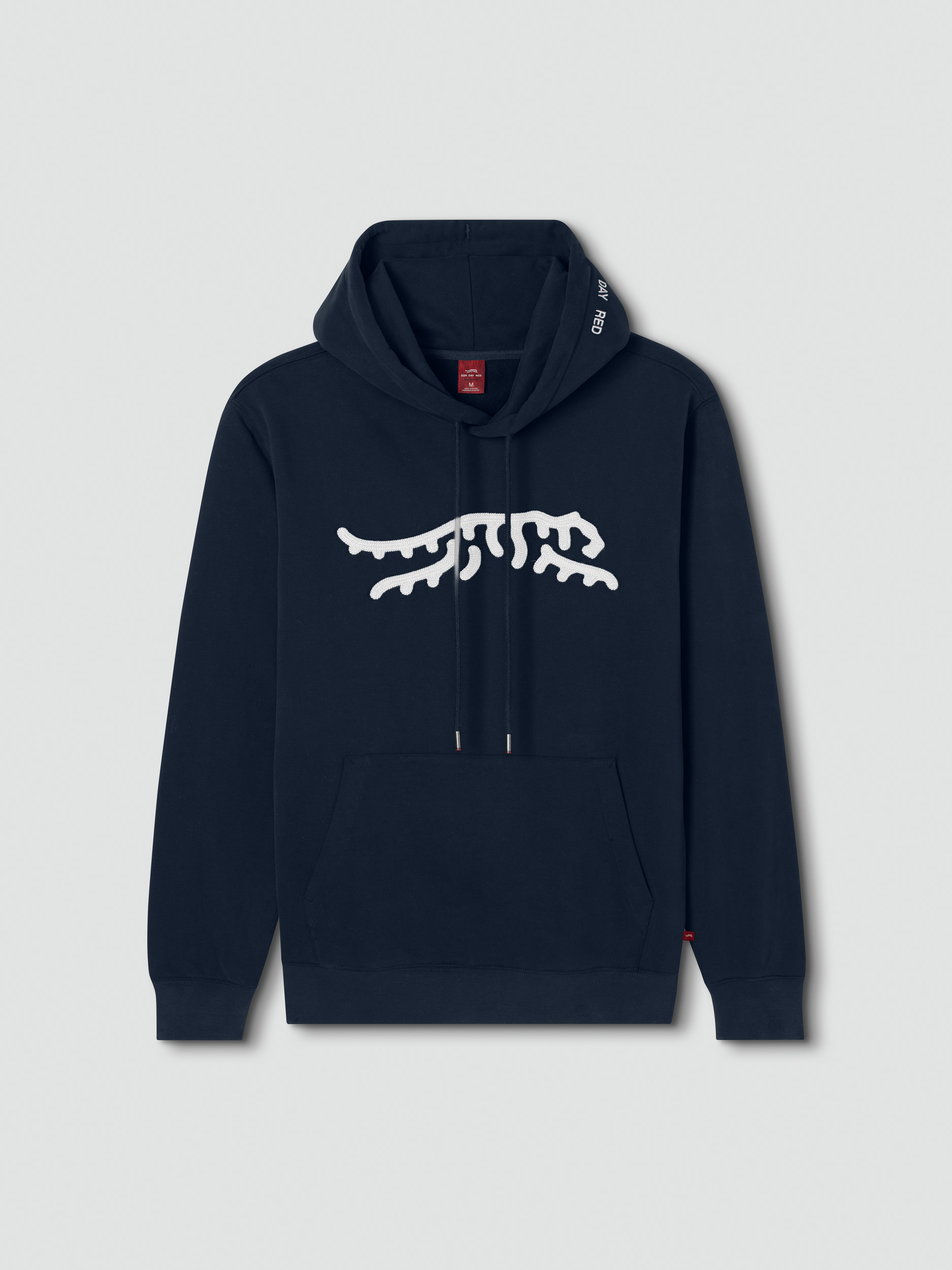 Icon Chain Stitch Hoodie | Sun Day Red
