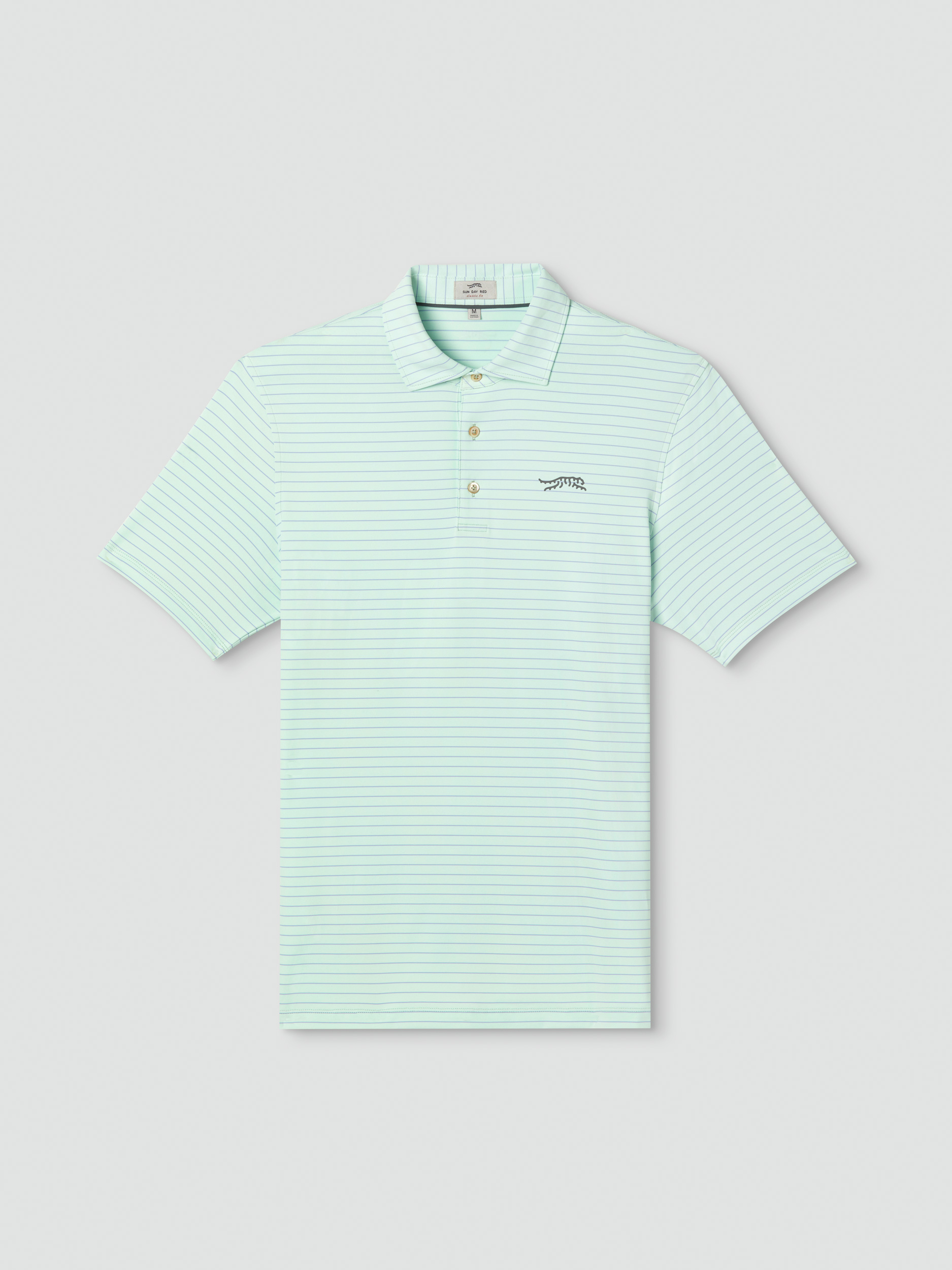 Stripe Polo II | Sun Day Red