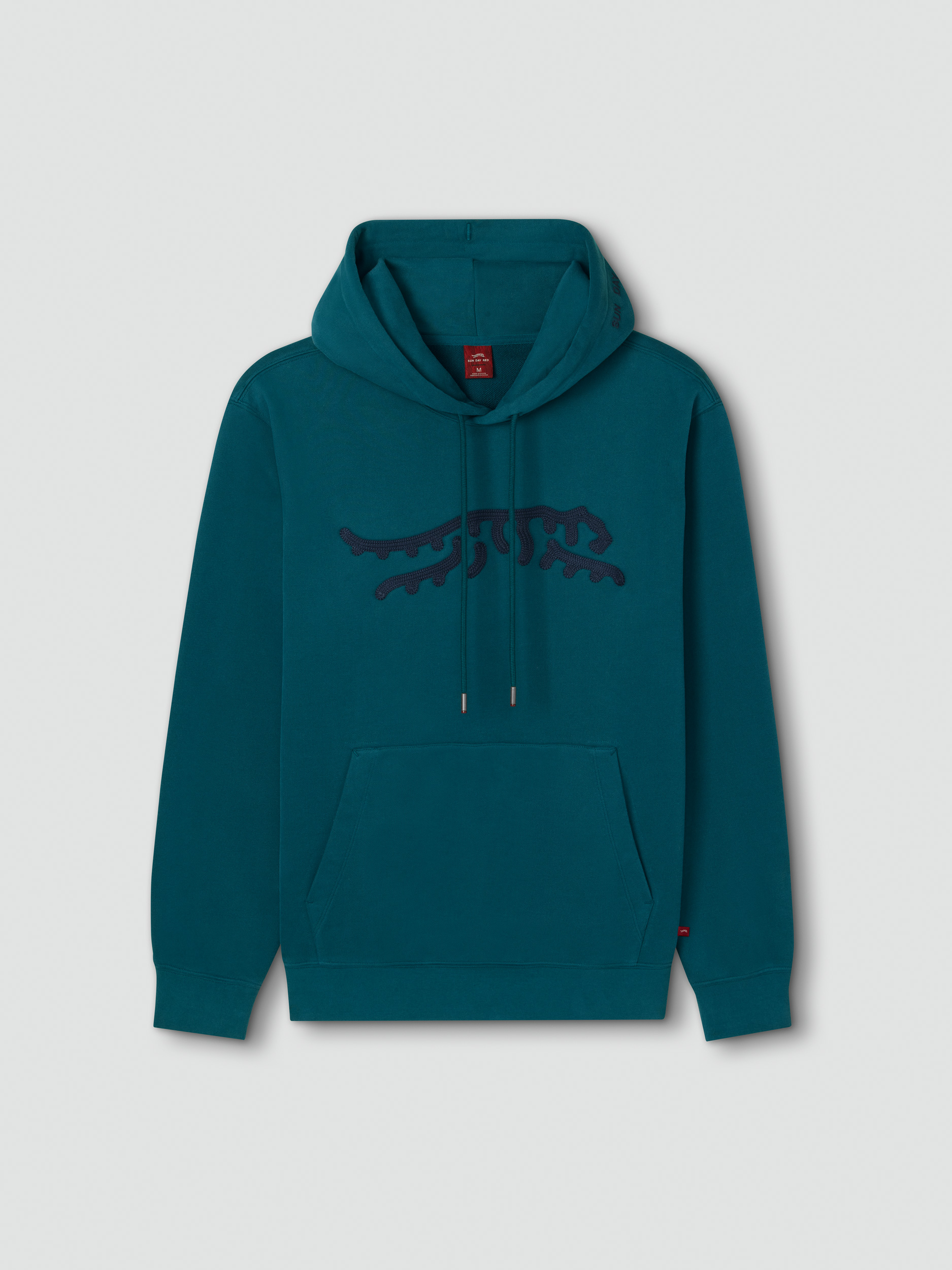Icon Chain Stitch Hoodie | Sun Day Red
