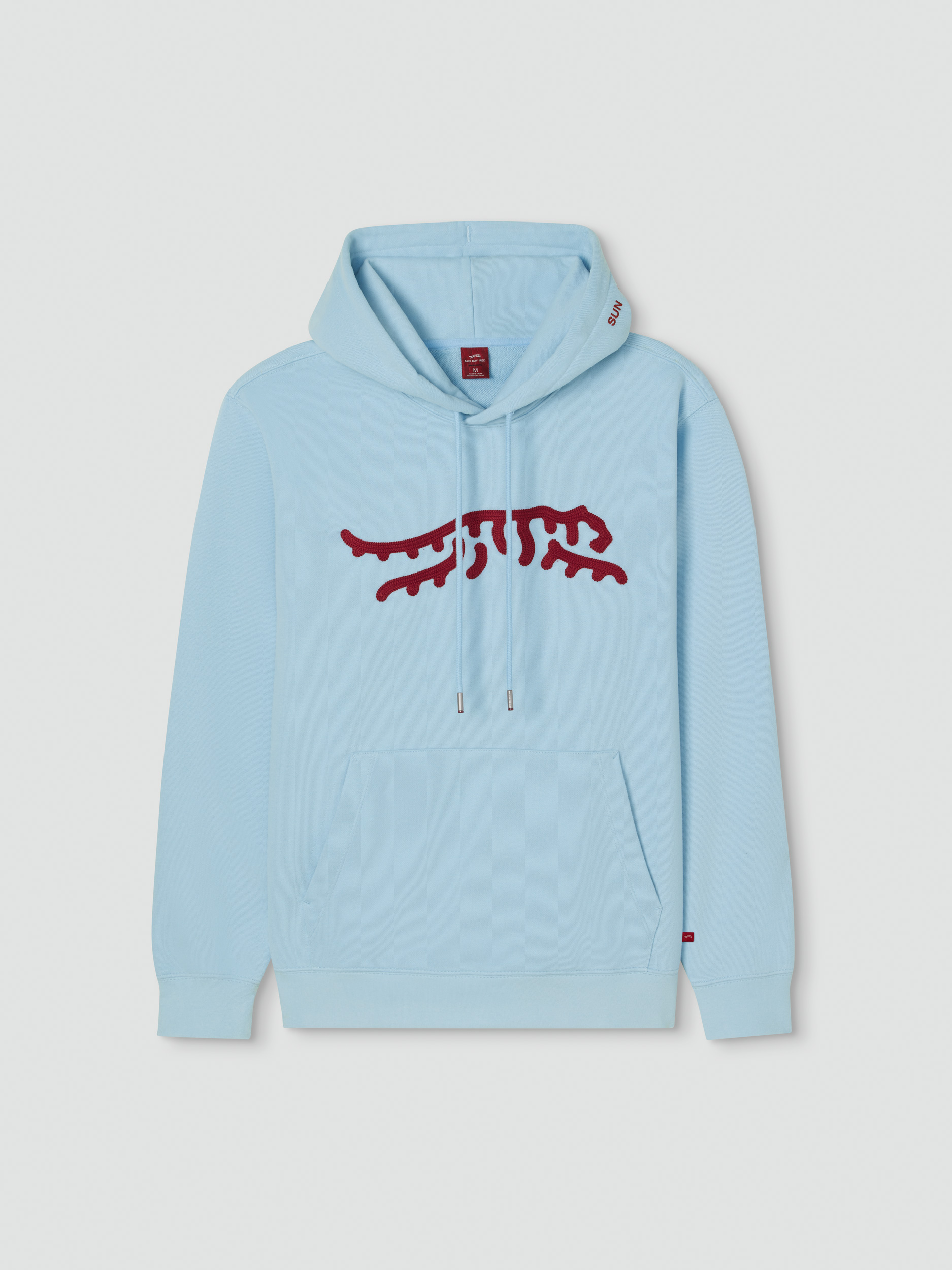 Icon Chain Stitch Hoodie | Sun Day Red