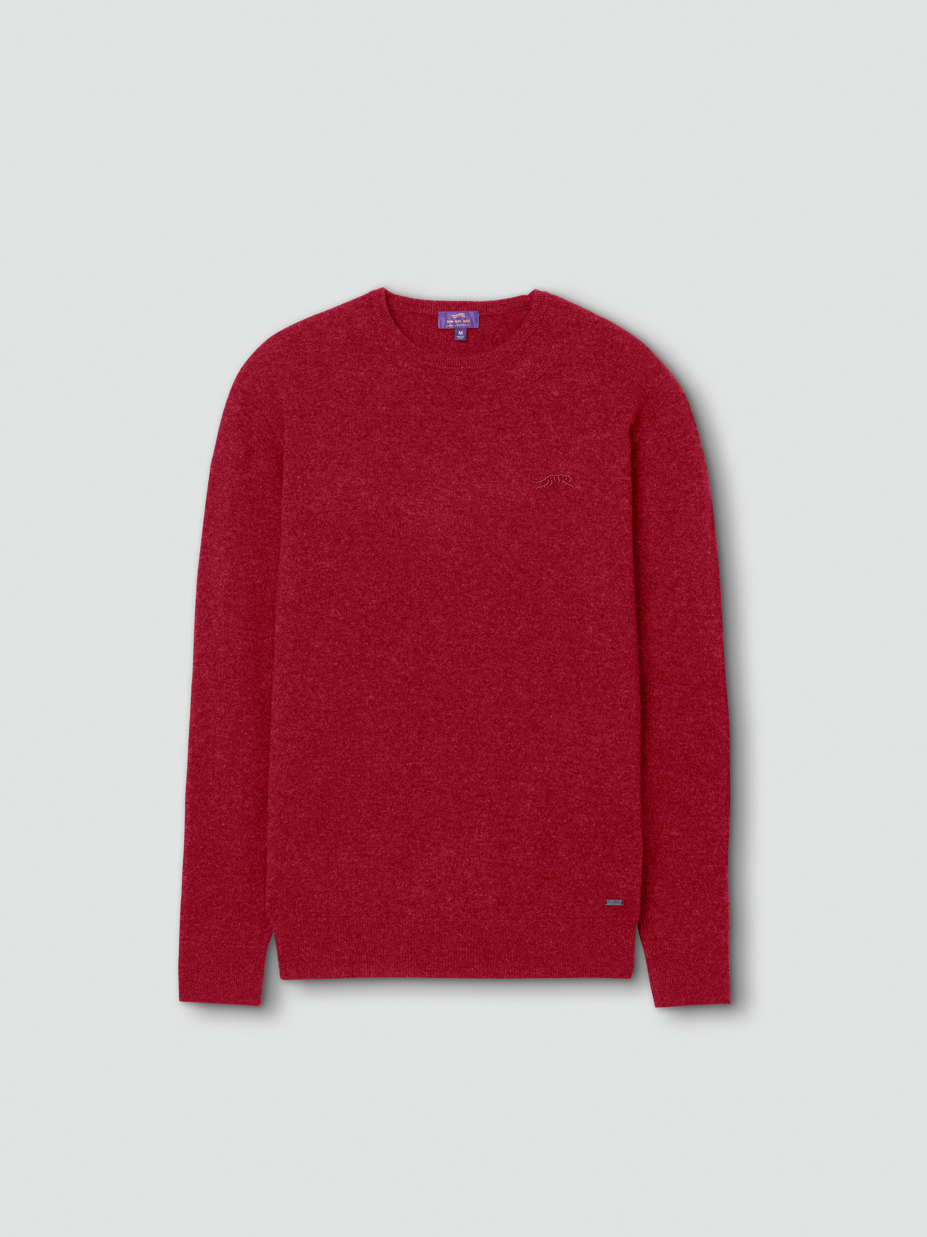 3D Tour Icon Cashmere Crew | Sun Day Red
